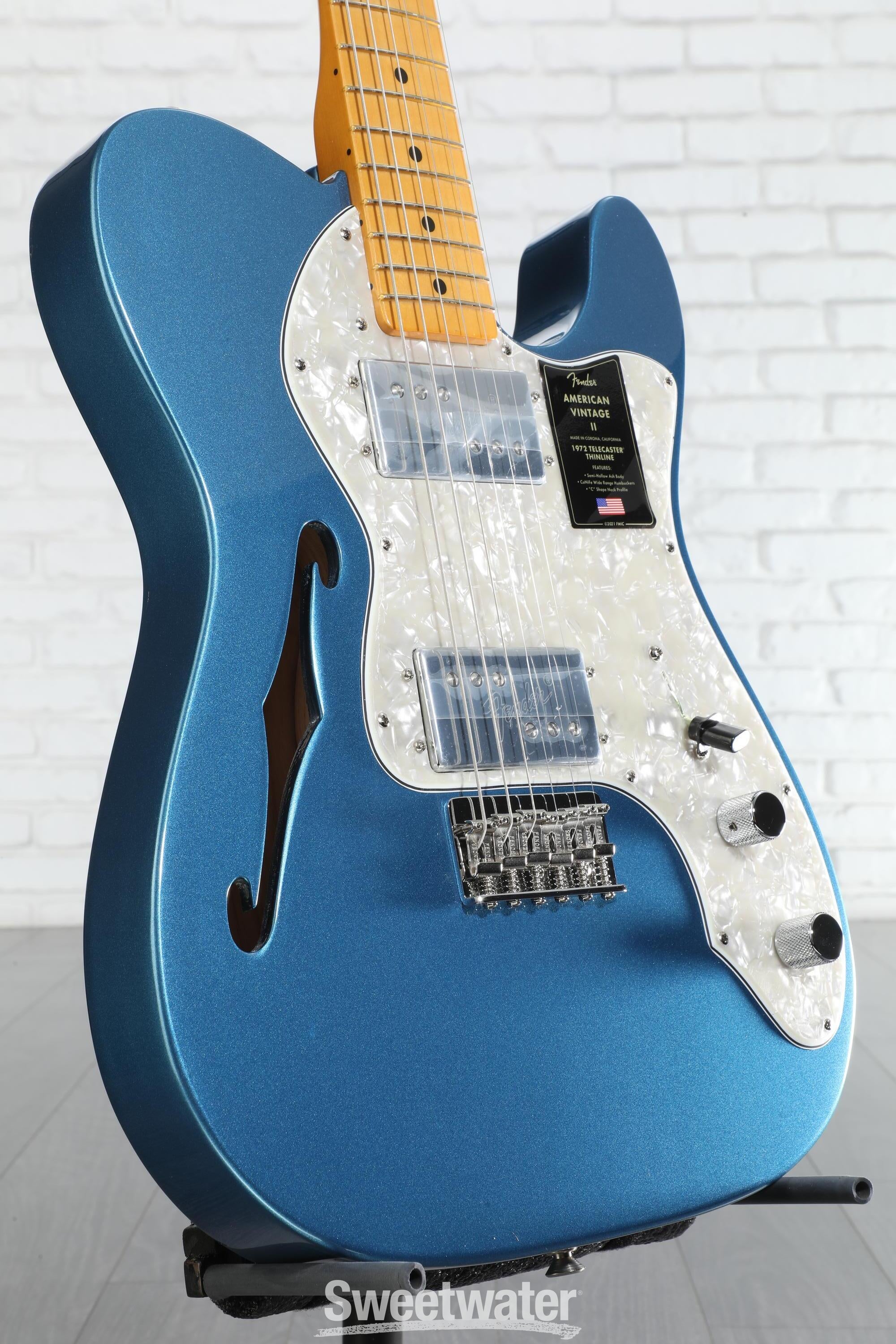 Fender American Vintage II 1972 Telecaster Thinline Electric