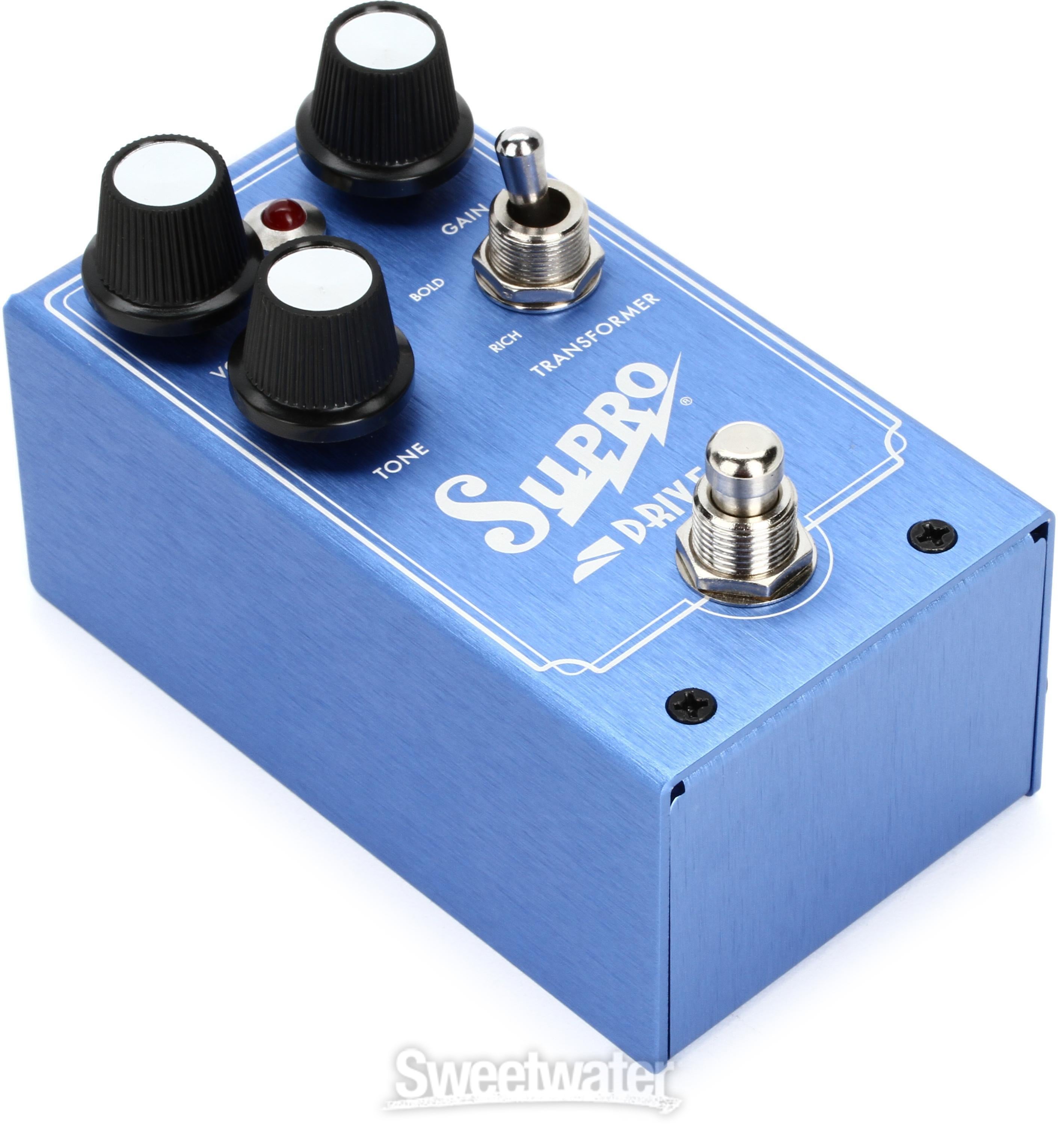 Supro Drive Pedal with Expression Pedal Control