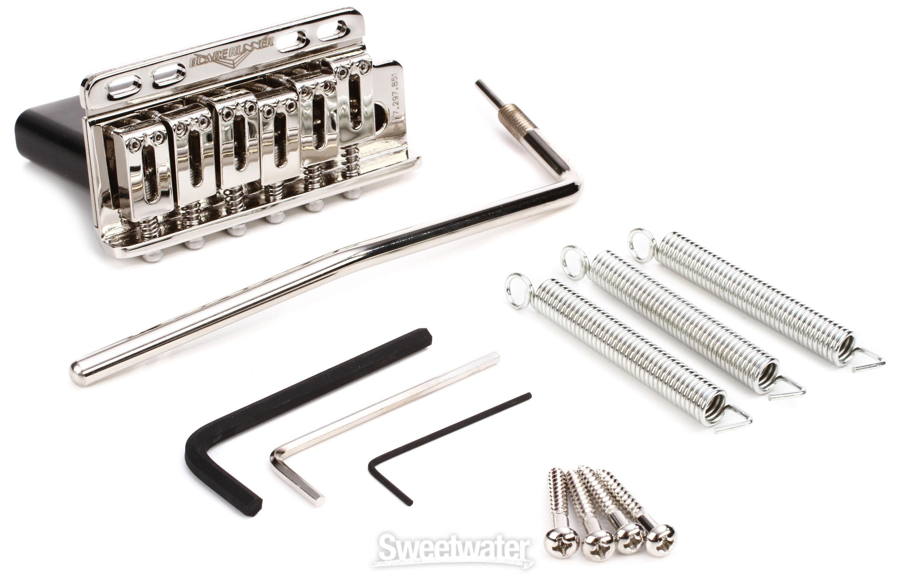 Super-Vee BladeRunner Bridge Kit - 6-screw, Nickel Finish | Sweetwater