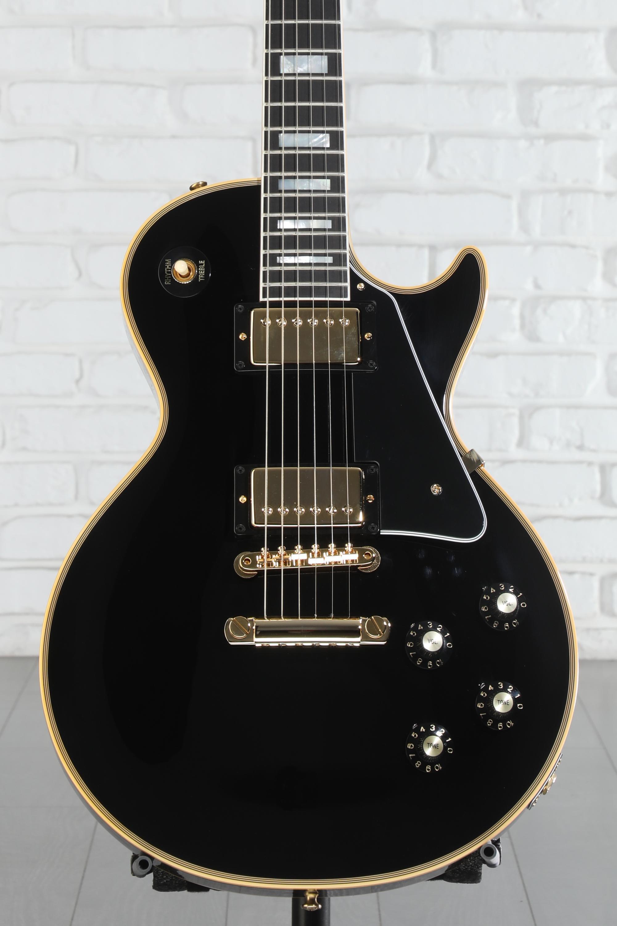 Gibson Custom 1968 Les Paul Custom Reissue Electric Guitar - Ebony