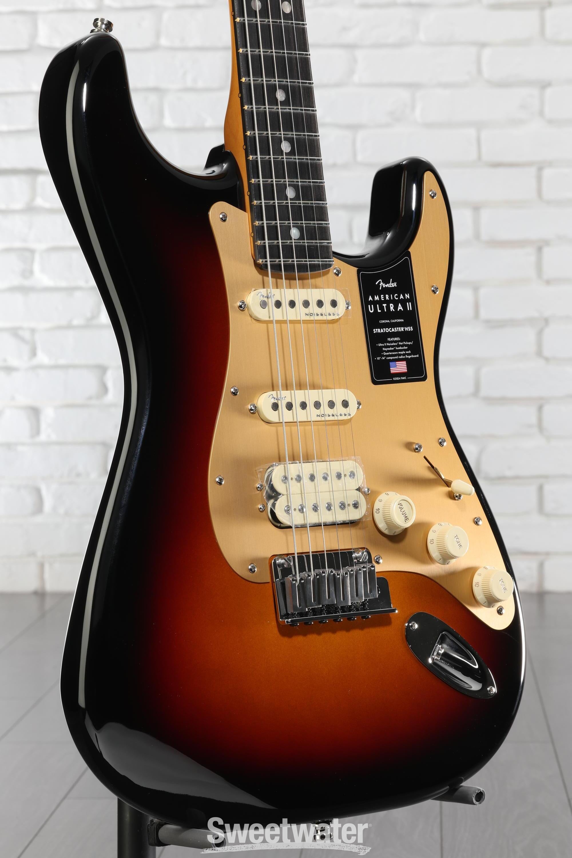 Fender American Ultra II Stratocaster HSS Electric Guitar