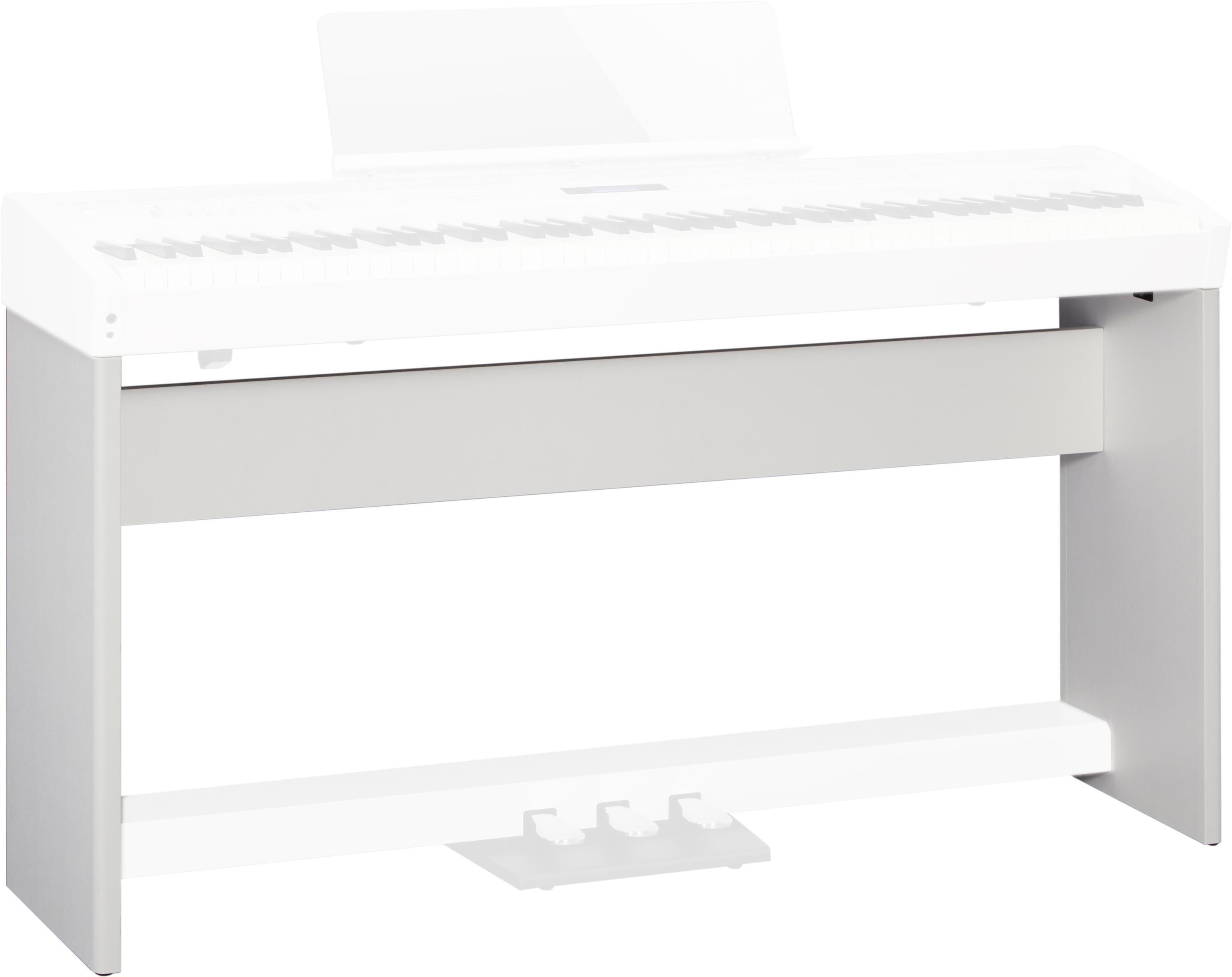 Roland KSC-72 Stand for FP-60x Digital Piano - White | Sweetwater