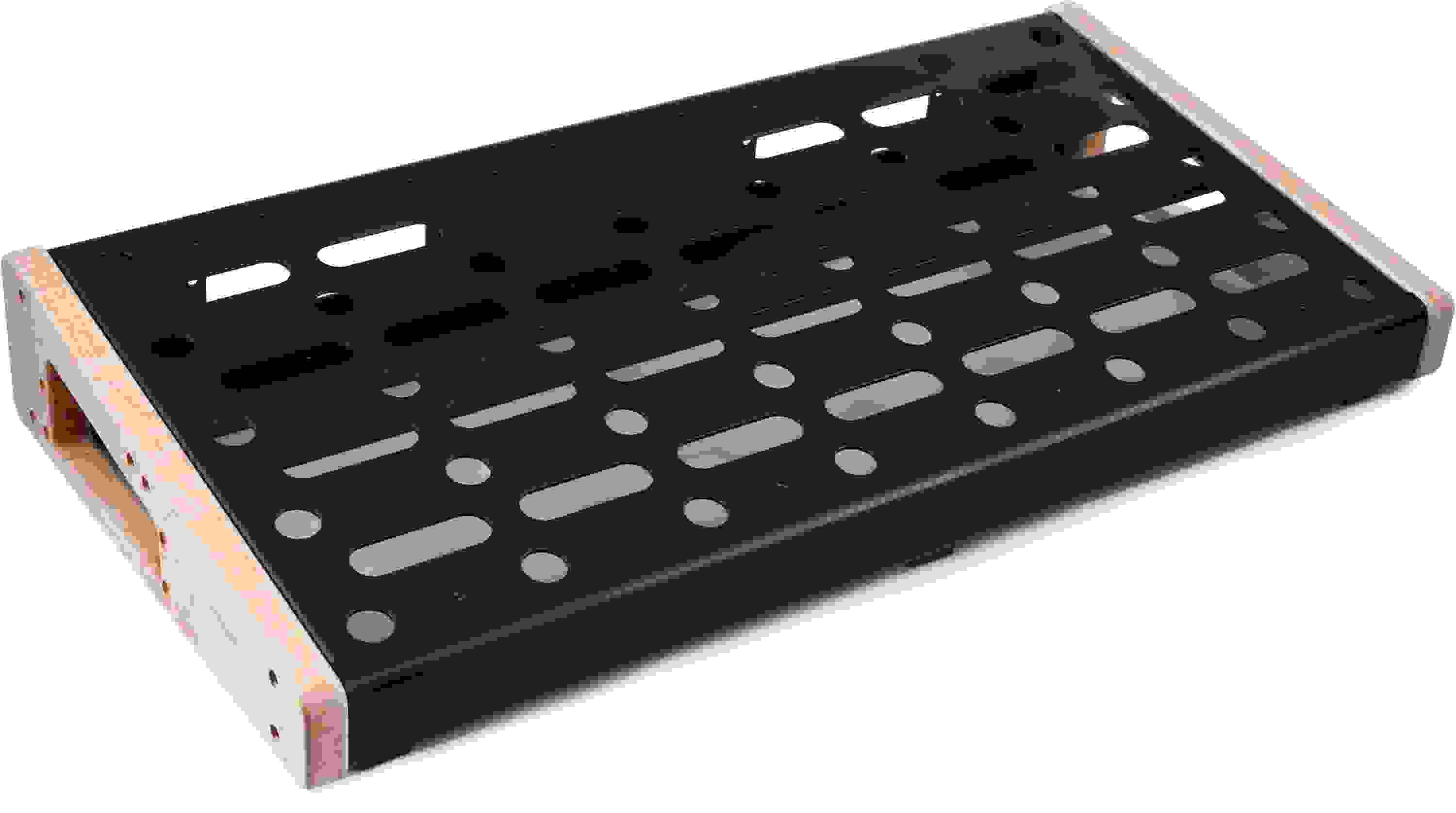 Emerson Custom Pedalboard Medium 24" x 12" Maple Wood Ends Sweetwater