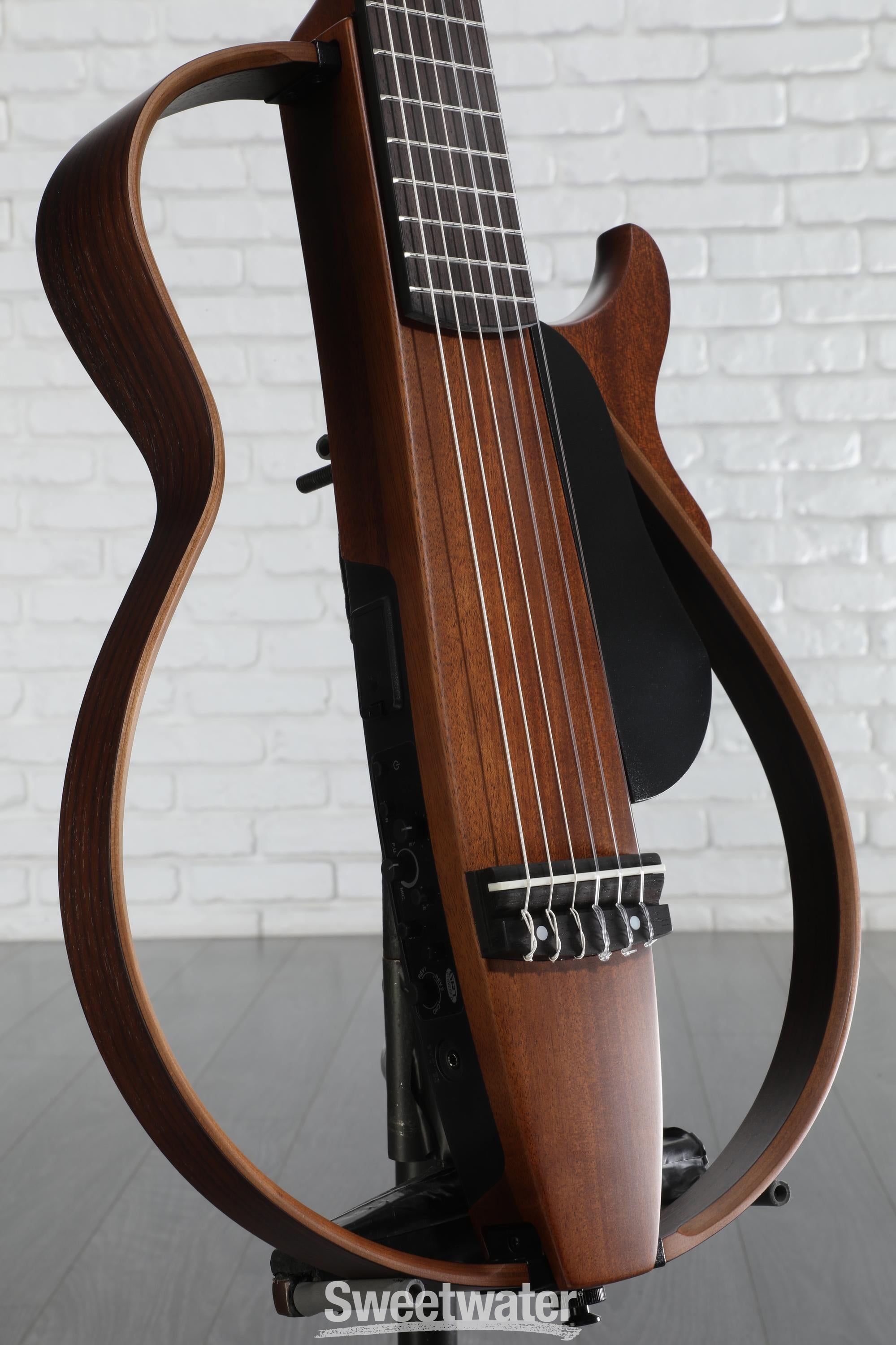 【美品】YAMAHA SLG200S NT Natural Yamaha SLG200S Steel-String Silent Acoustic-Electric Guitar