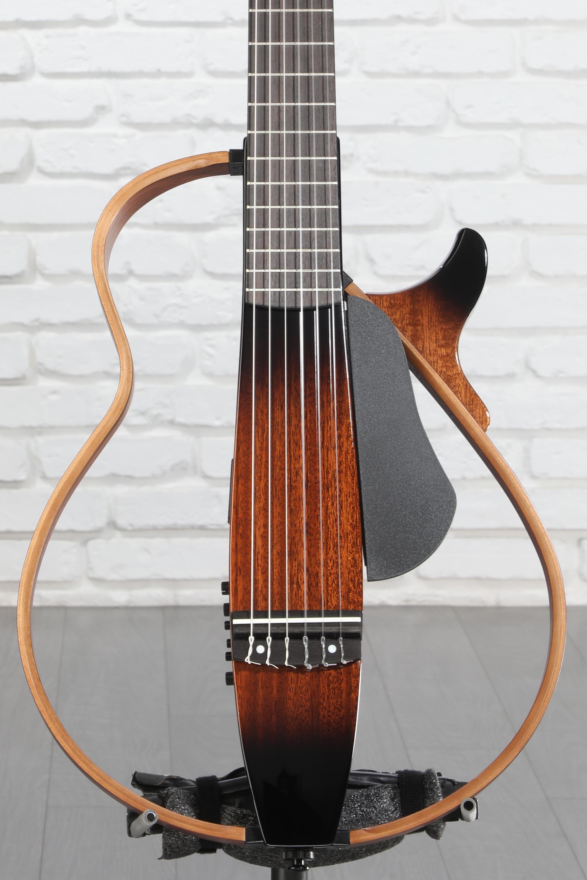 Yamaha SLG200N Silent Nylon-String Guitar - Tobacco Sunburst