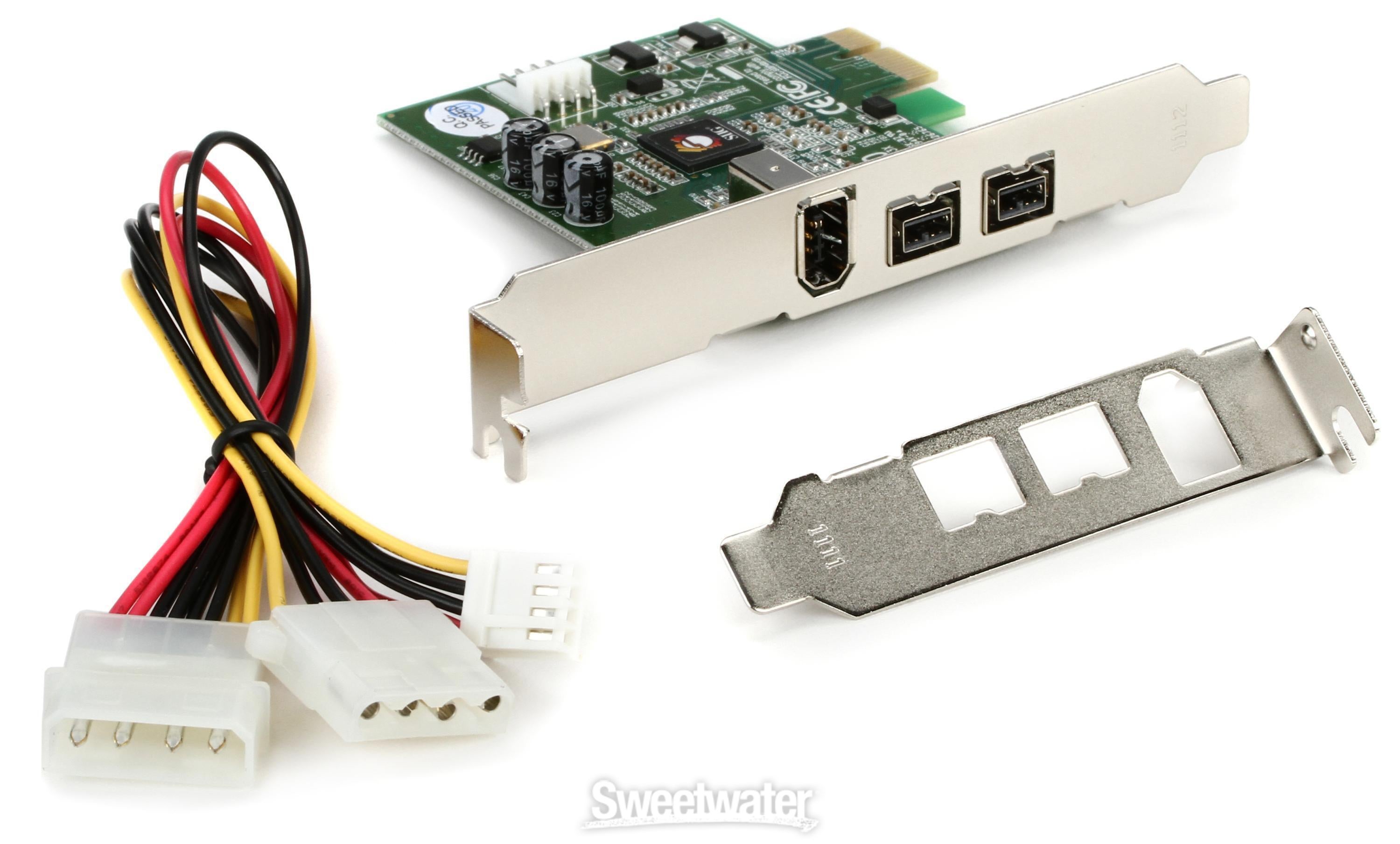 SIIG FireWire 800 3-Port PCIe 1394b FireWire 800 Adapter PCIe Card