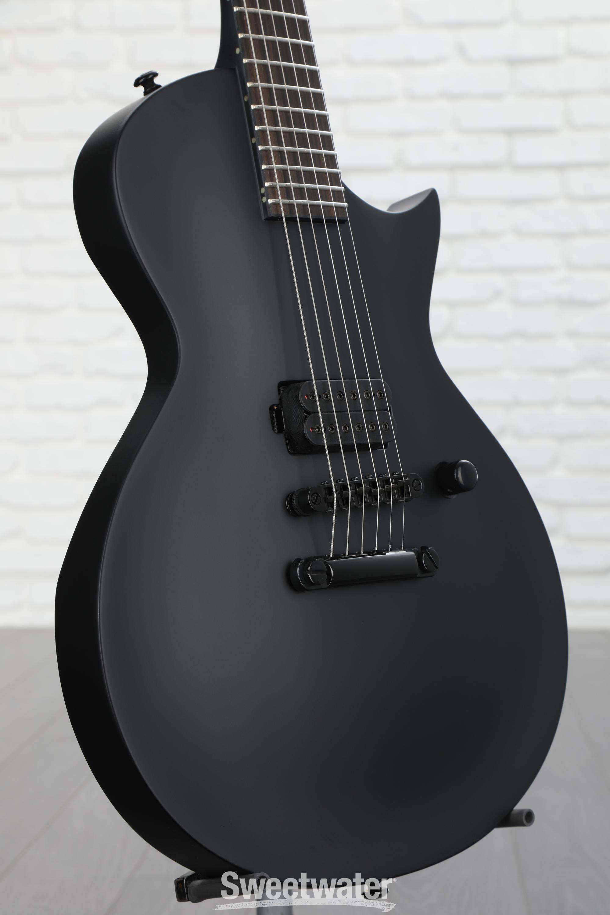 ESP LTD EC-Black Metal - Black Satin Reviews | Sweetwater