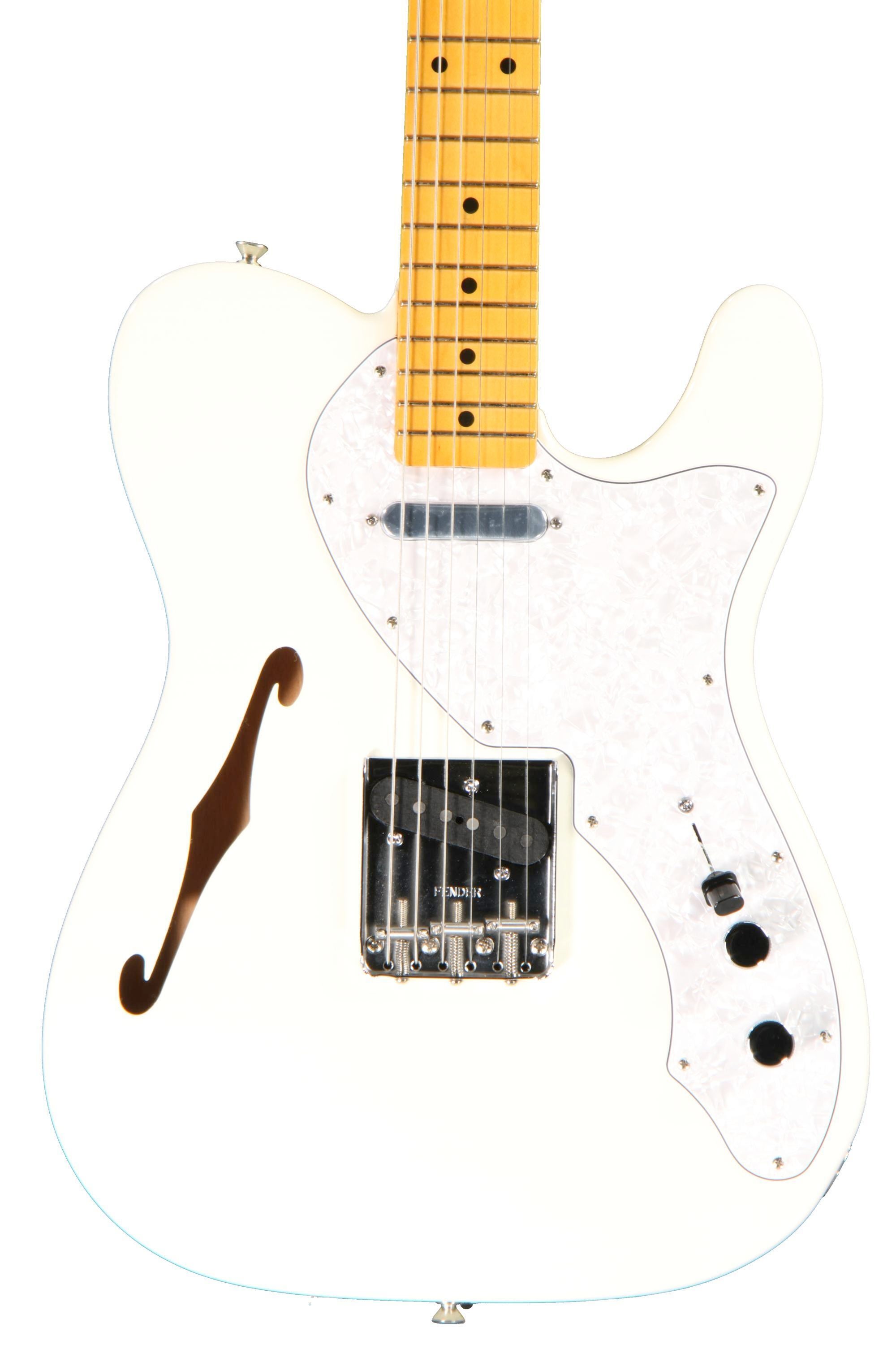 Fender American Vintage '69 Tele Thinline - Olympic White