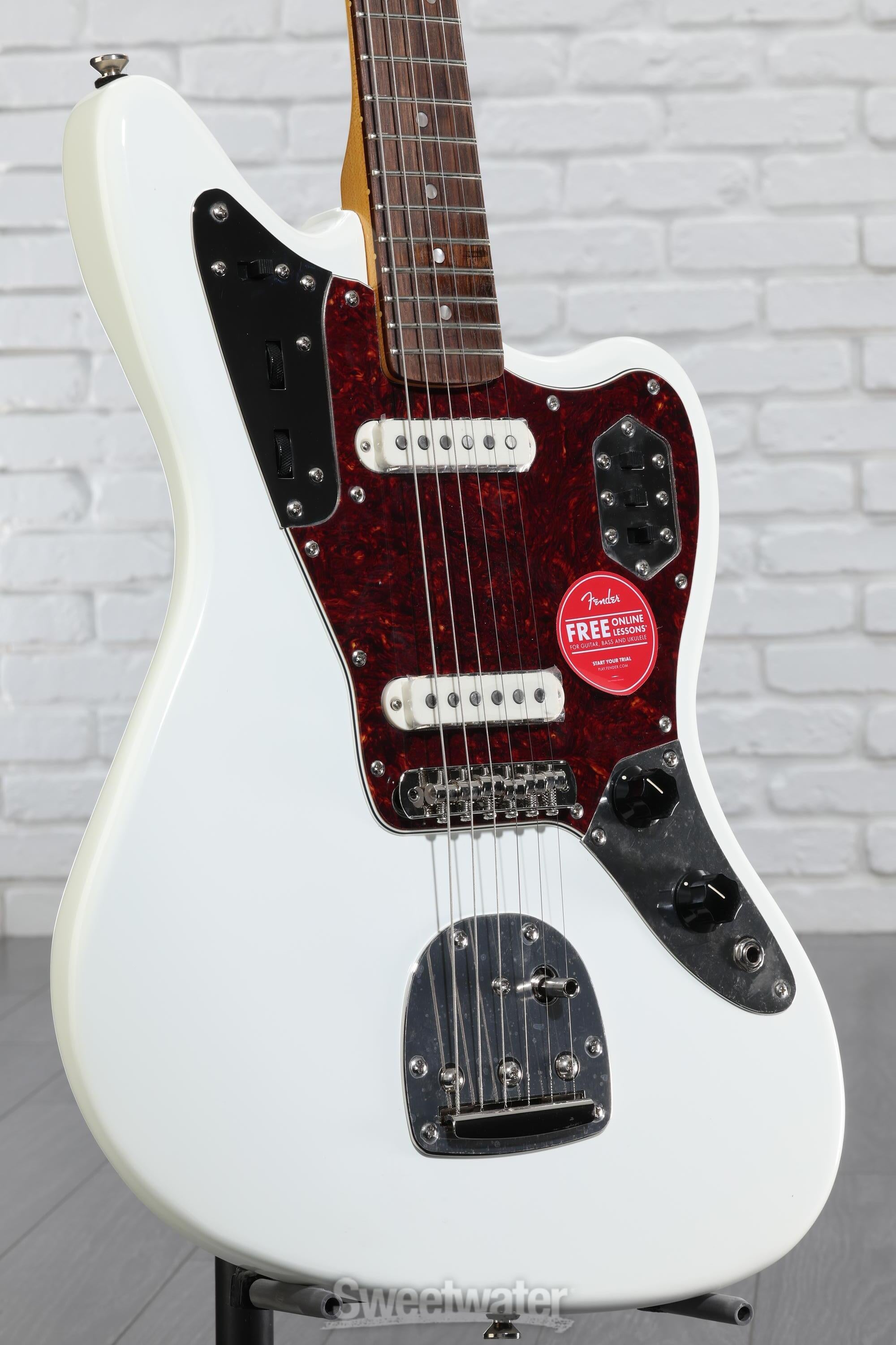ギター Squier by Fender JAGUAR Amazon.com: Squier Classic Vibe 70s Jaguar Electric Guitar