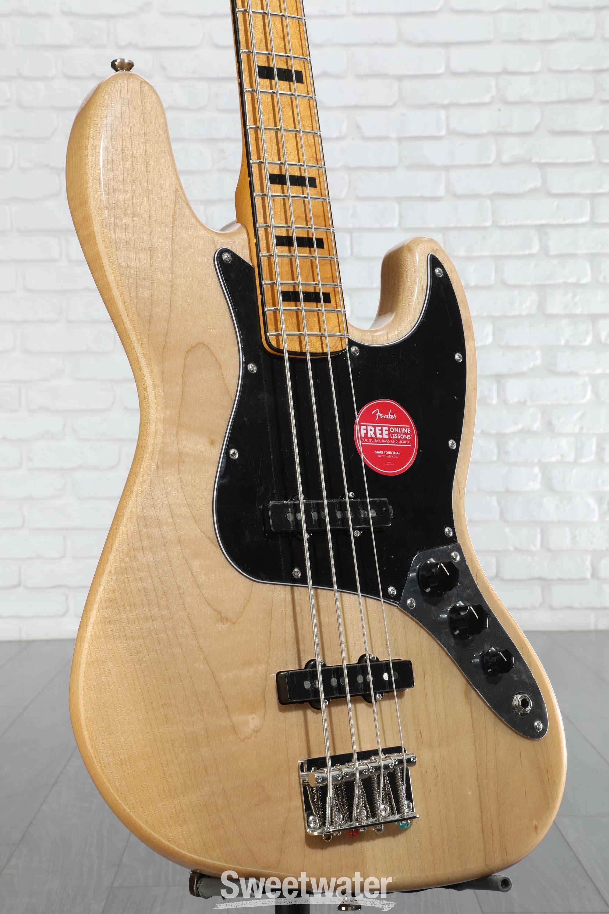 Amazon.com: Squier Classic Vibe 70s Jazz Bass, 3-Color