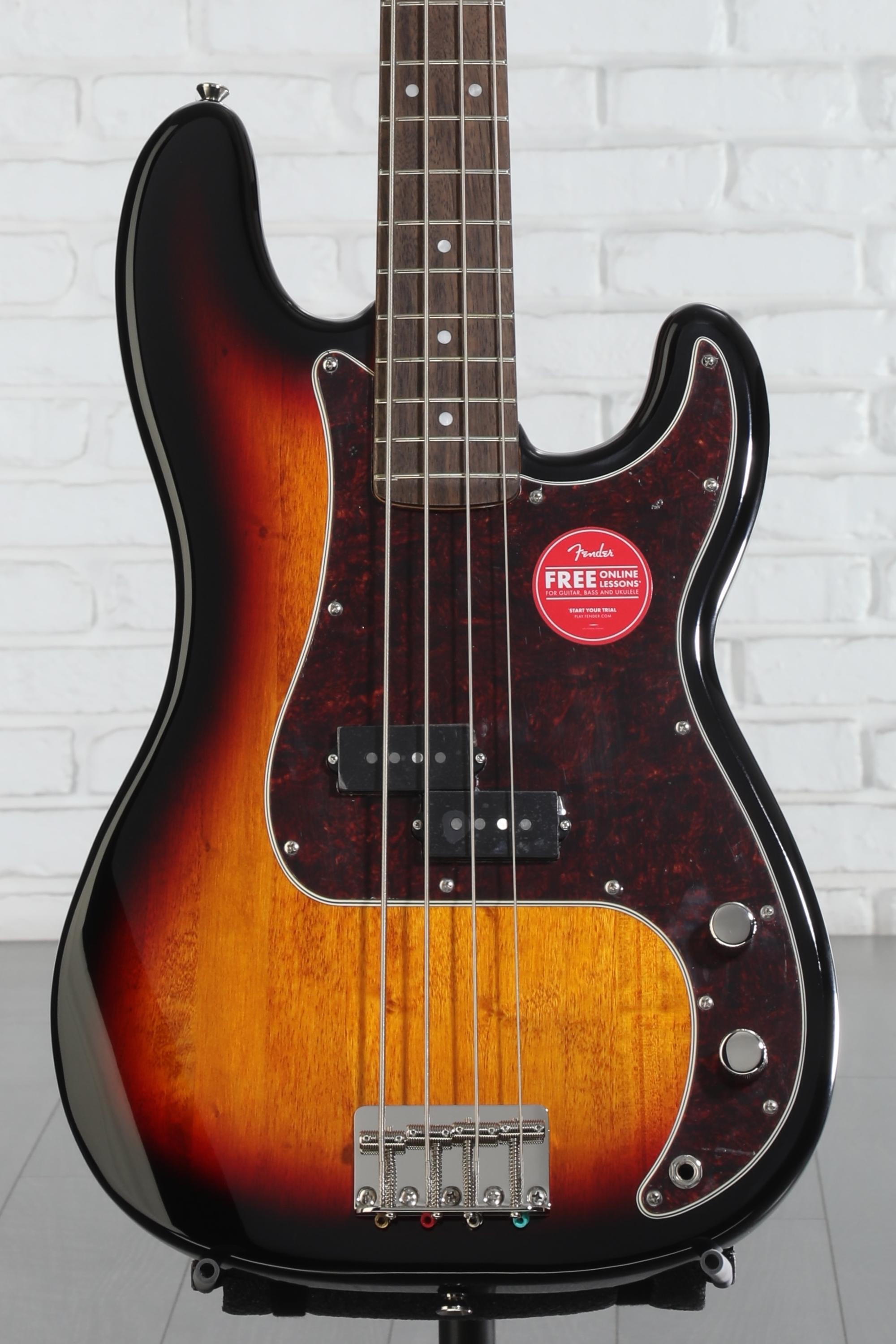 ベース Squier Classic Vibe 60's Precision Bass Squier Classic Vibe '60s Precision Bass Guitar | Music & Arts