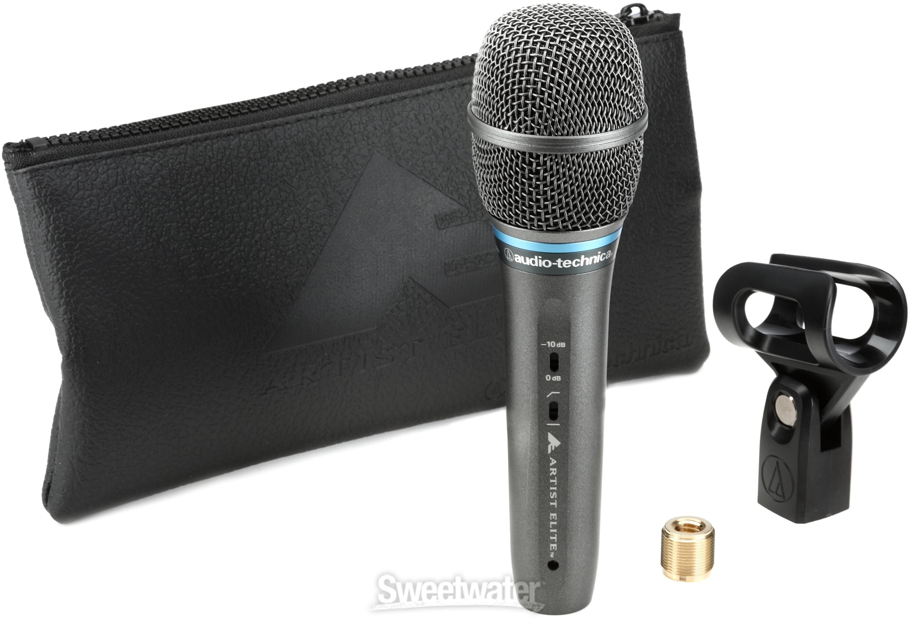 Audio-Technica AE5400 Cardioid Condenser Handheld Vocal Microphone |  Sweetwater