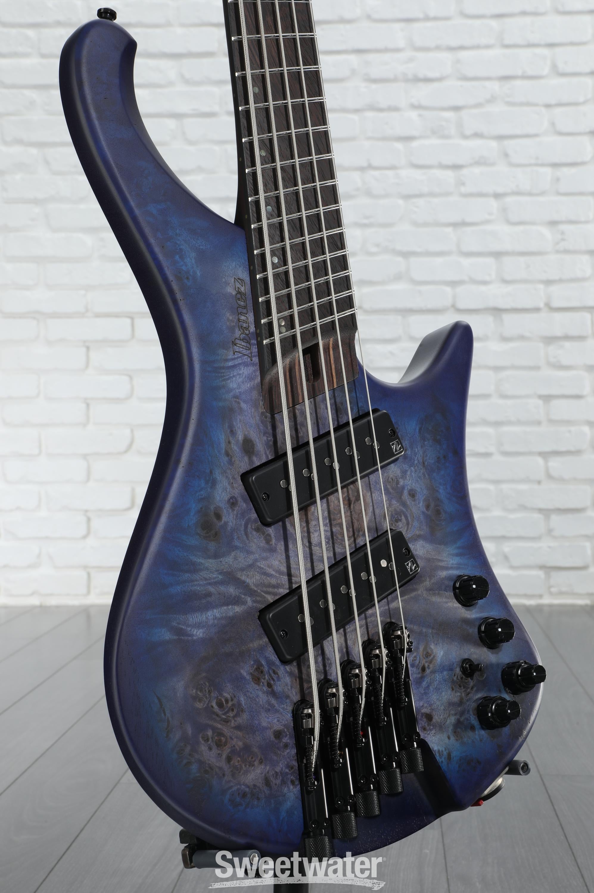 Ibanez Bass Workshop EHB1505MS Bass Guitar - Pacific Blue