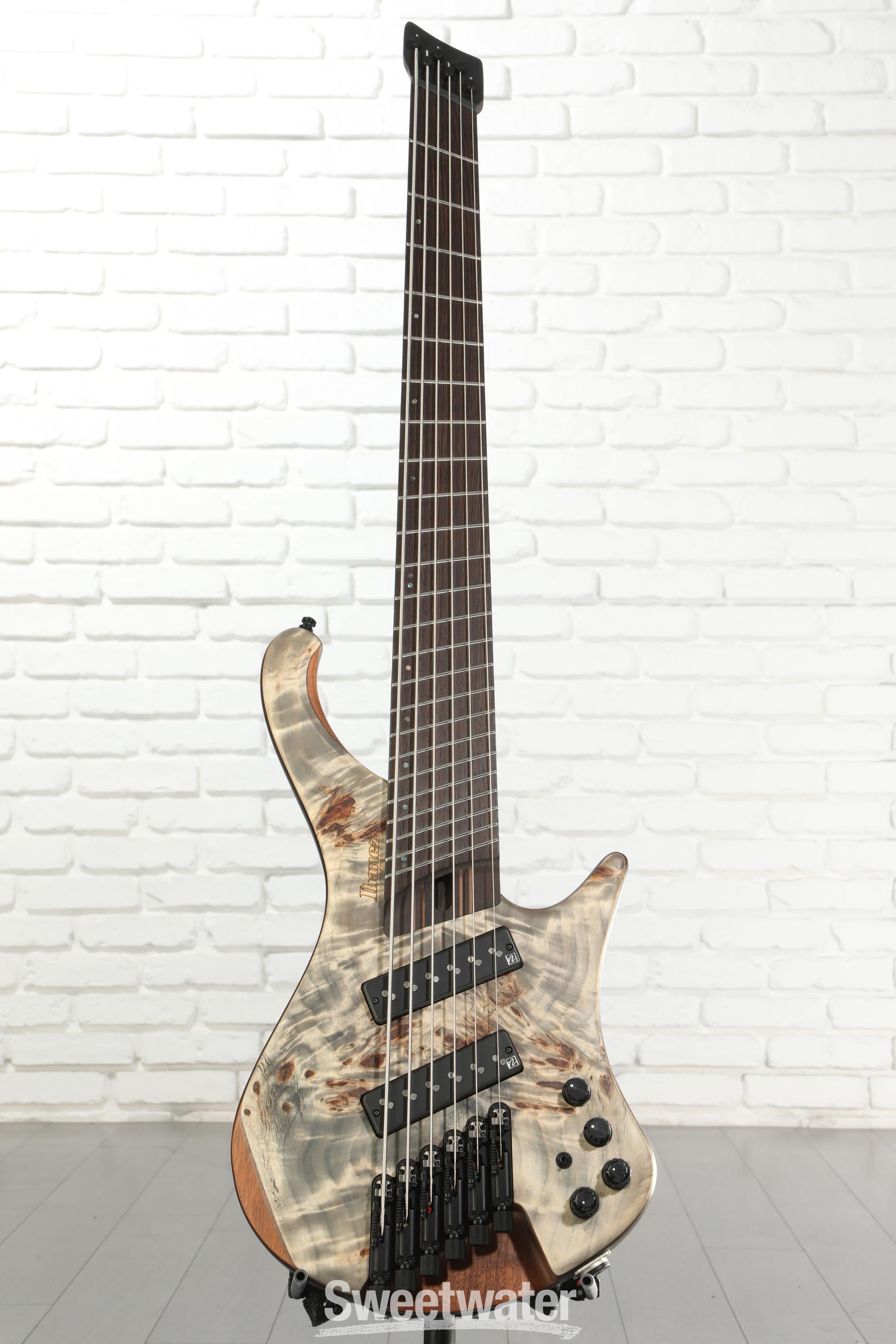 Ibanez Bass Workshop EHB1506MS Bass Guitar - Black Ice Flat