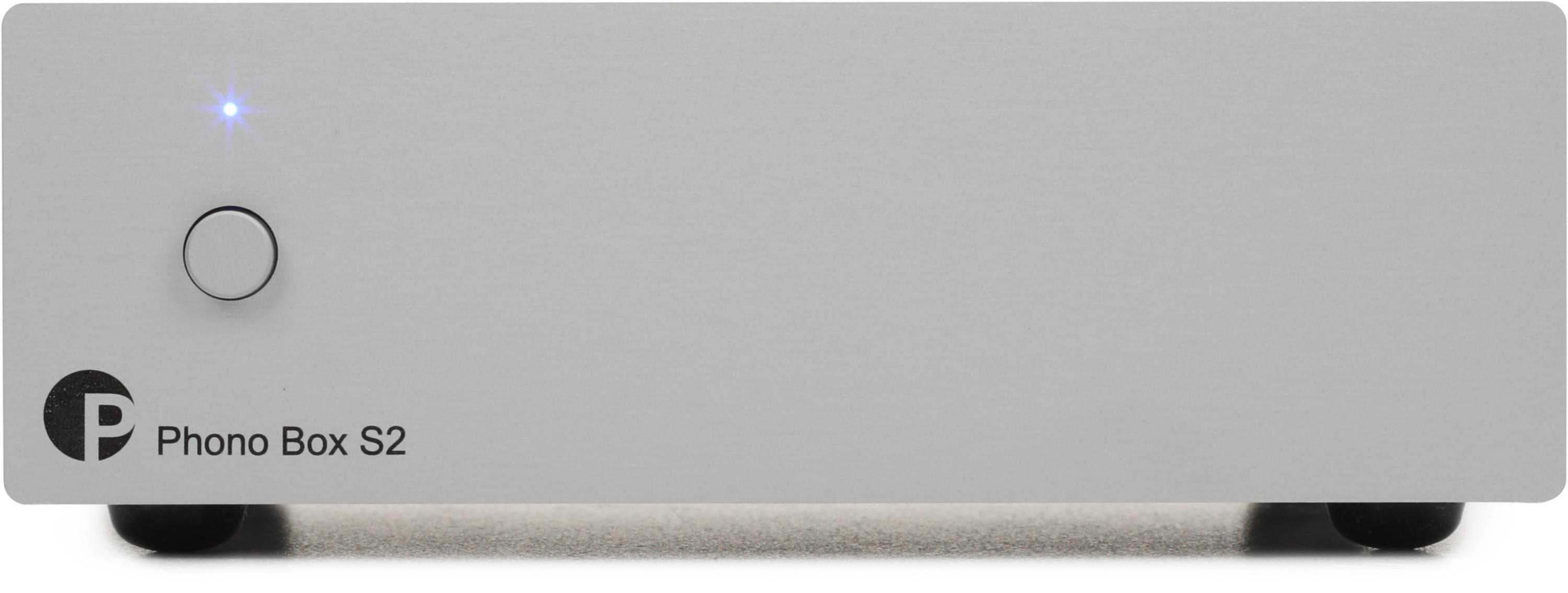 Pro-Ject Phono Box MM Phono Preamp - Black | Sweetwater