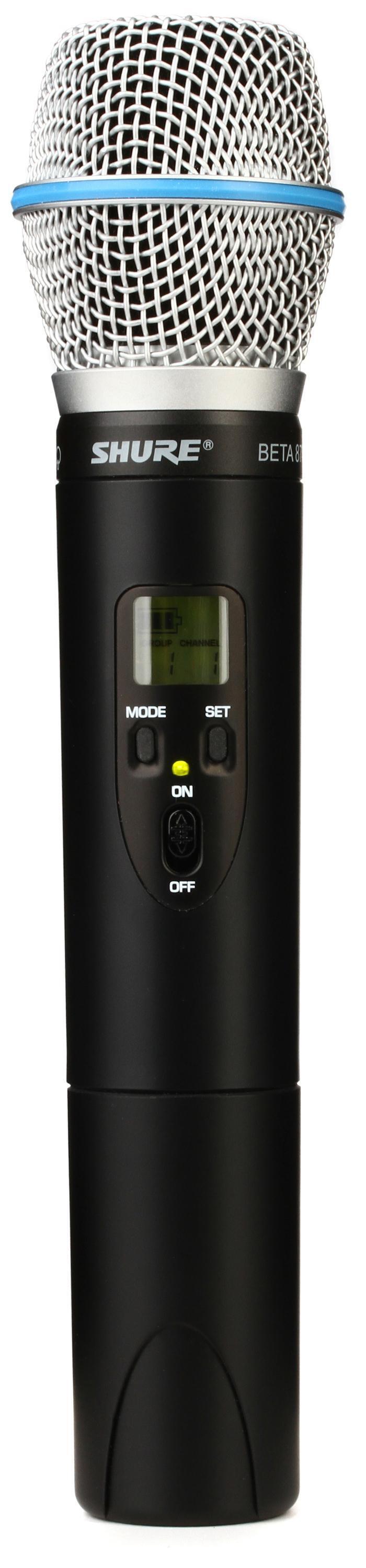 Shure ULX2/BETA87A Wireless Handheld Microphone Transmitter J1 Band