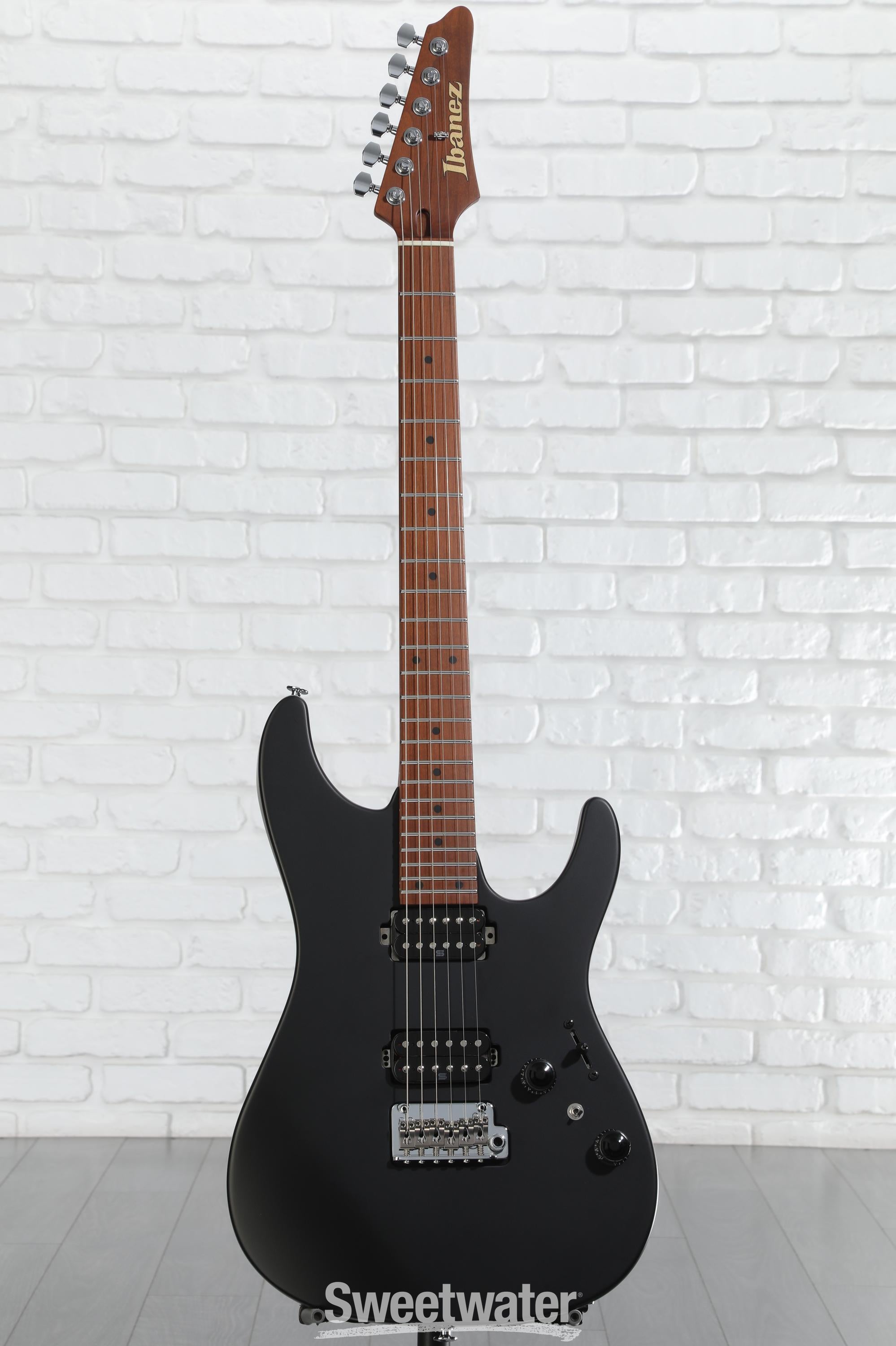ギター ibanez Prestige AZ2402 BKF Ibanez Prestige AZ2402 Electric Guitar - Black Flat | Sweetwater