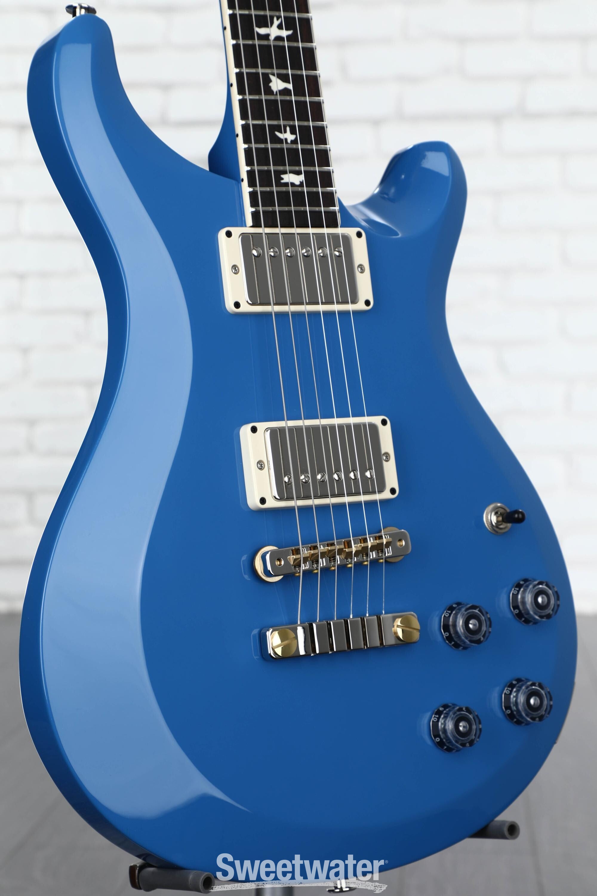 PRS S2 McCarty 594 Thinline Electric Guitar - Mahi Blue
