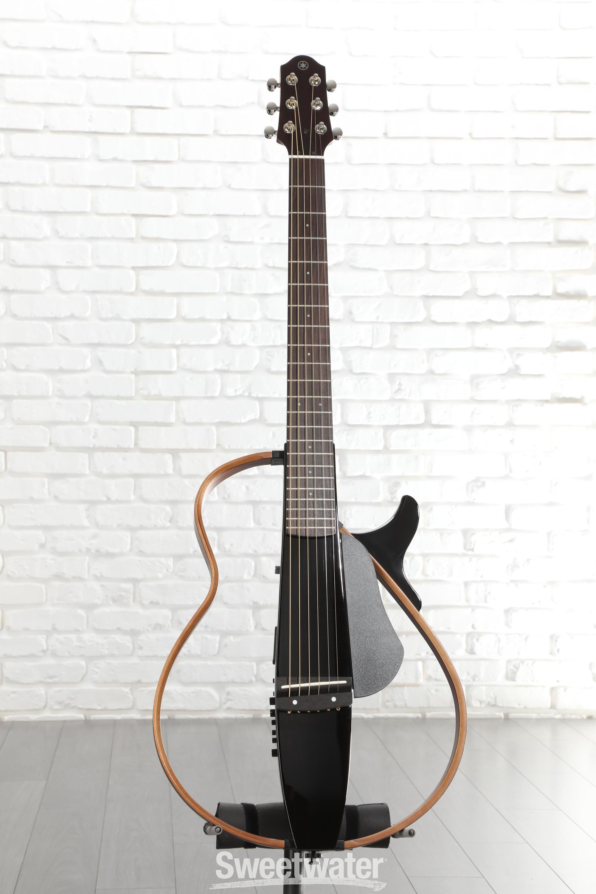 Yamaha SLG200S Silent Guitar - Translucent Black Reviews | Sweetwater