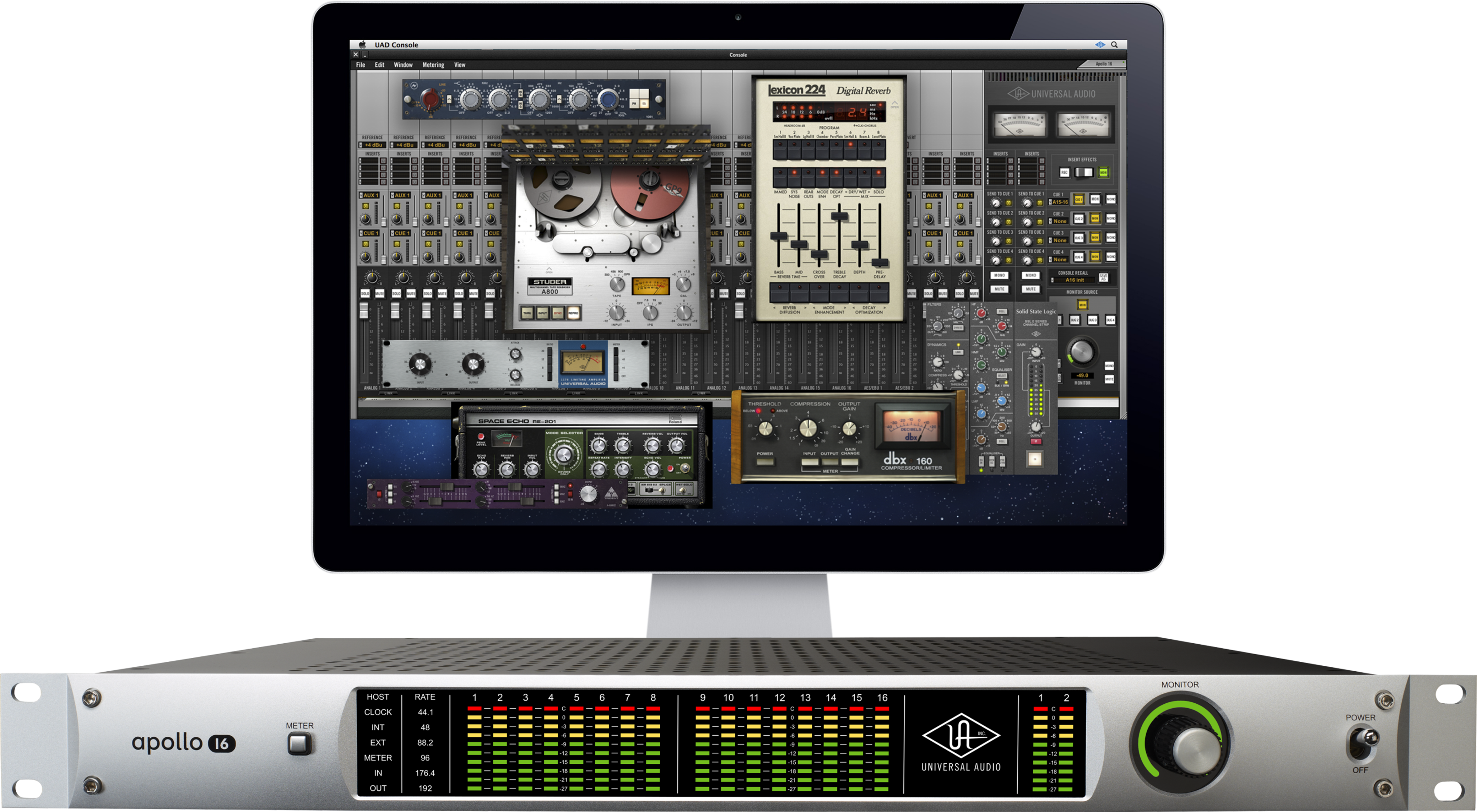 売り切り　Universal Audio Apollo16 TB付き Universal Audio Apollo 16 - Thunderbolt | Sweetwater