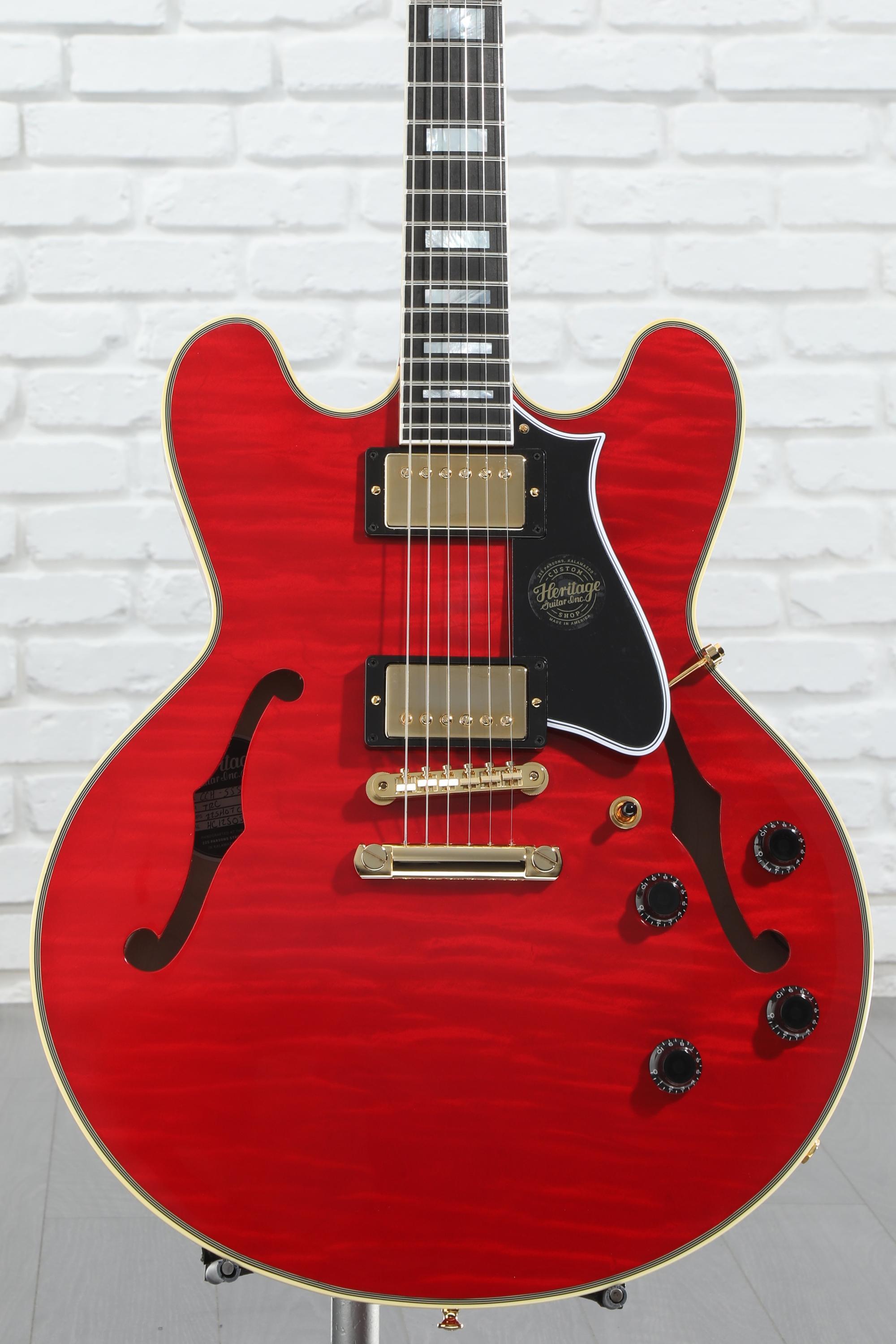 Heritage Custom Shop Core Collection H-555 Semi-hollowbody Heritage Custom Shop Core Collection H-555 Semi-hollowbody