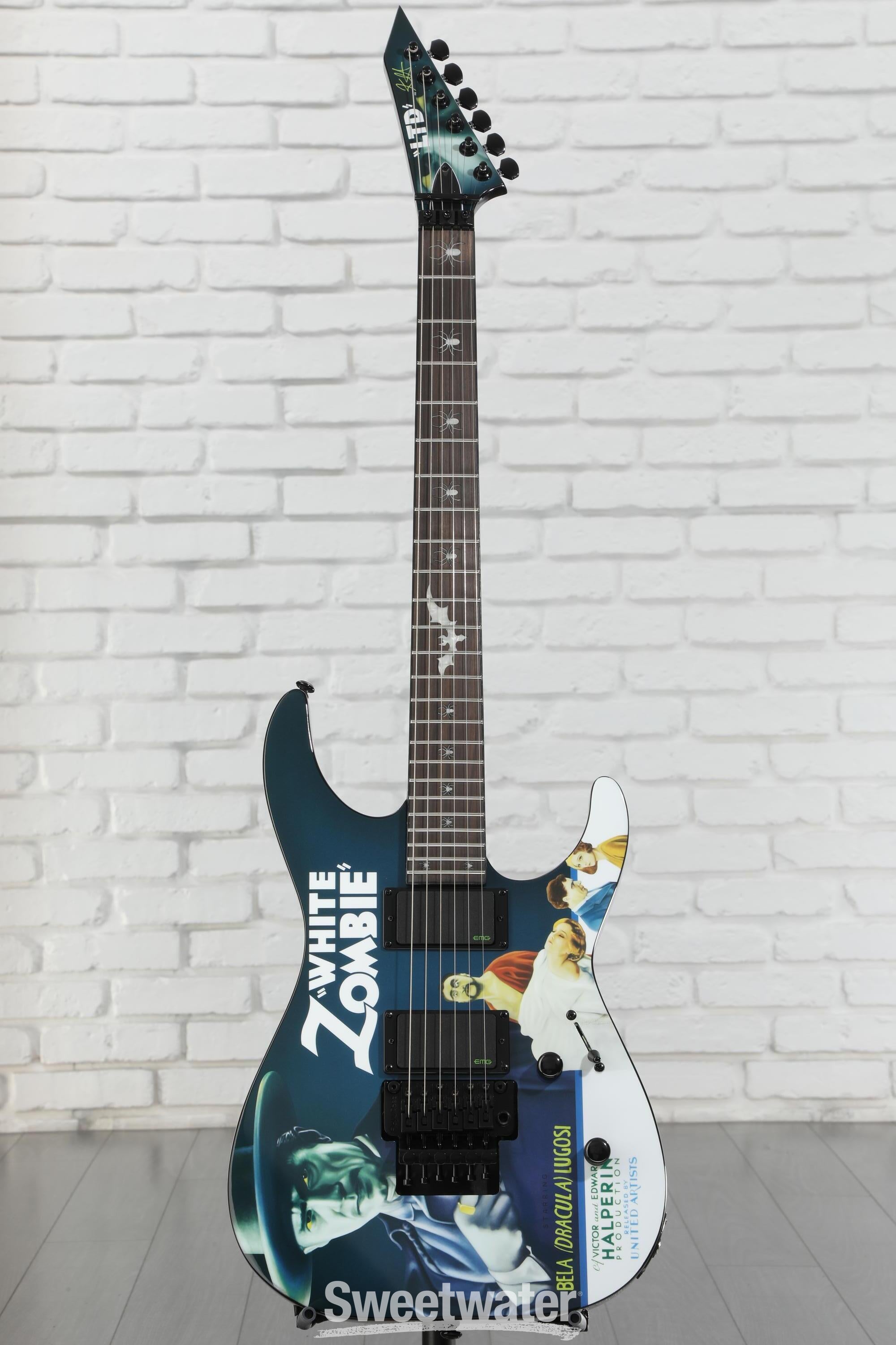 ESPギター ESP LTD Kirk Hammett Signature KH-WZ White Zombie Electric