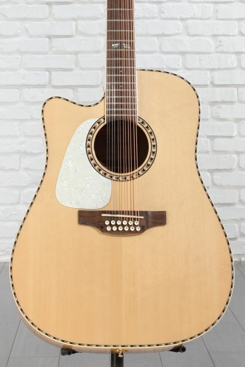 Takamine GD74CE 12-string Left-handed Acoustic-electric Guitar - Natural