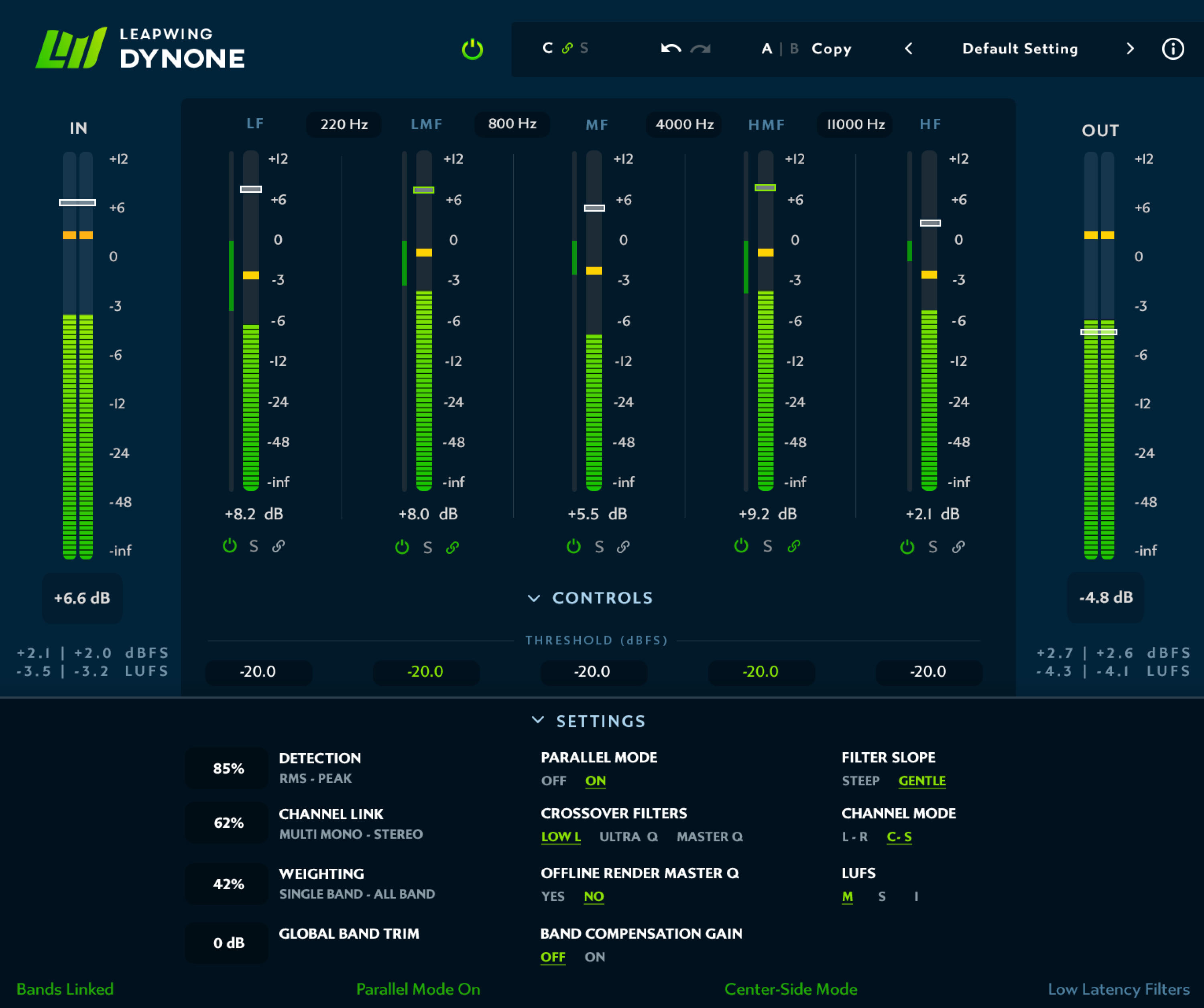 Photo of Leapwing Audio DynOne Parallel Multiband Dynamics Plug-in