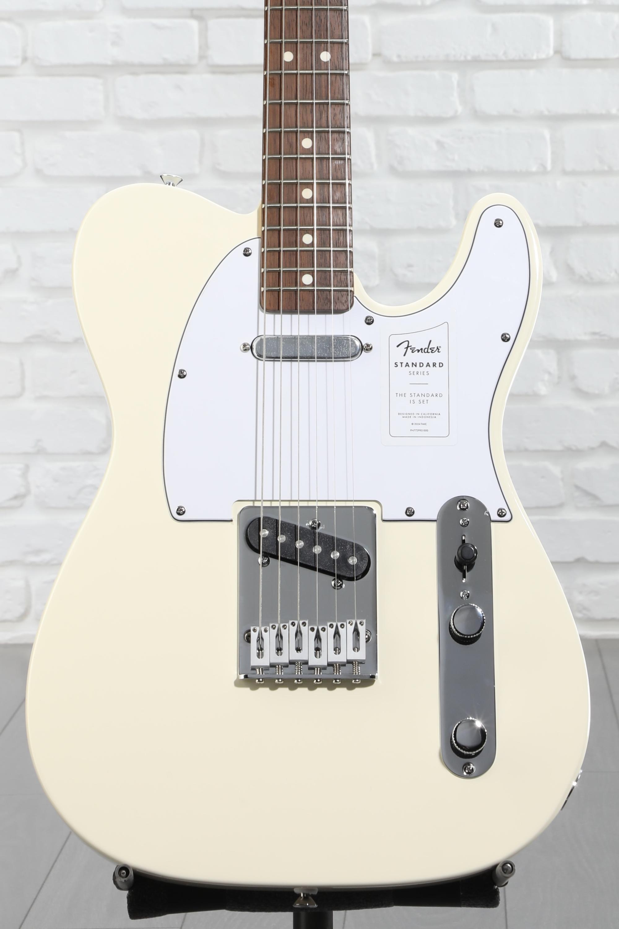 Fender Standard Telecaster オリンピックホワイト Fender Standard Telecaster Electric Guitar - Olympic White