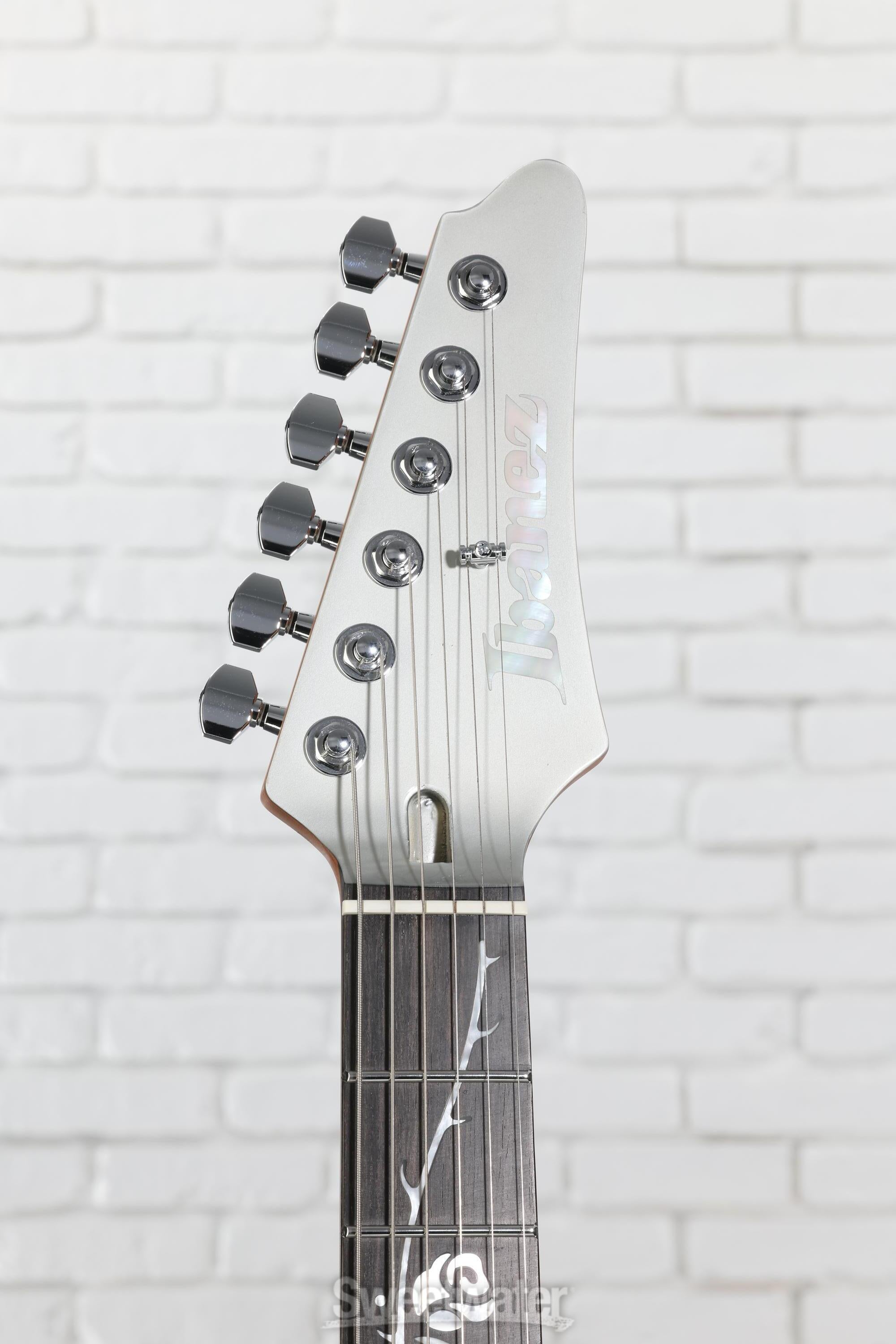 Ibanez TOD10 Tim Henson Signature Electric Guitar - Classic Silver