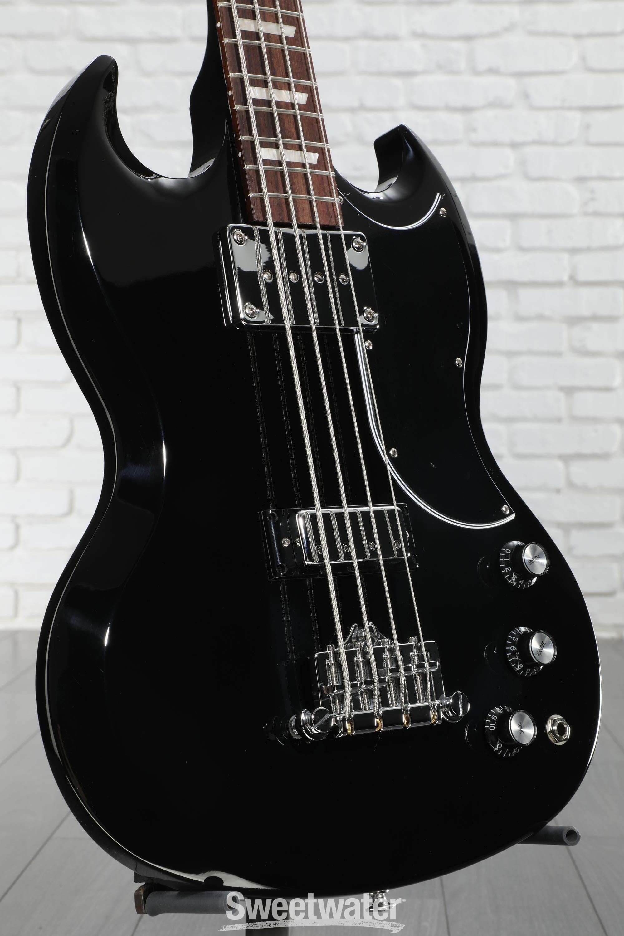 【希少】Gibson SG Standard Bass Ebony Gibson SG Standard Bass - Ebony | Sweetwater