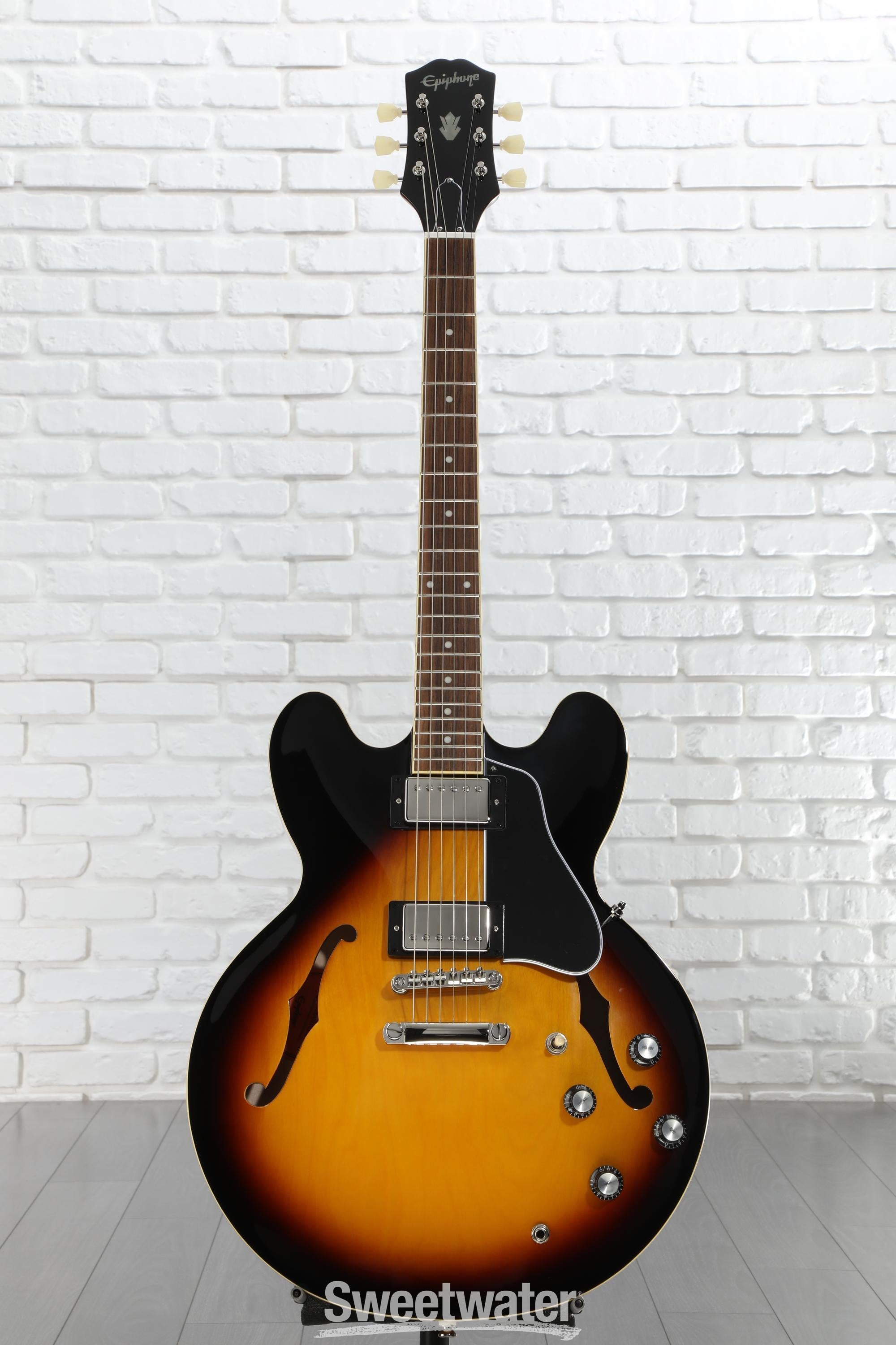 Epiphone ES-335 サンバースト Epiphone ES-335 Semi-hollowbody Electric Guitar - Vintage Sunburst