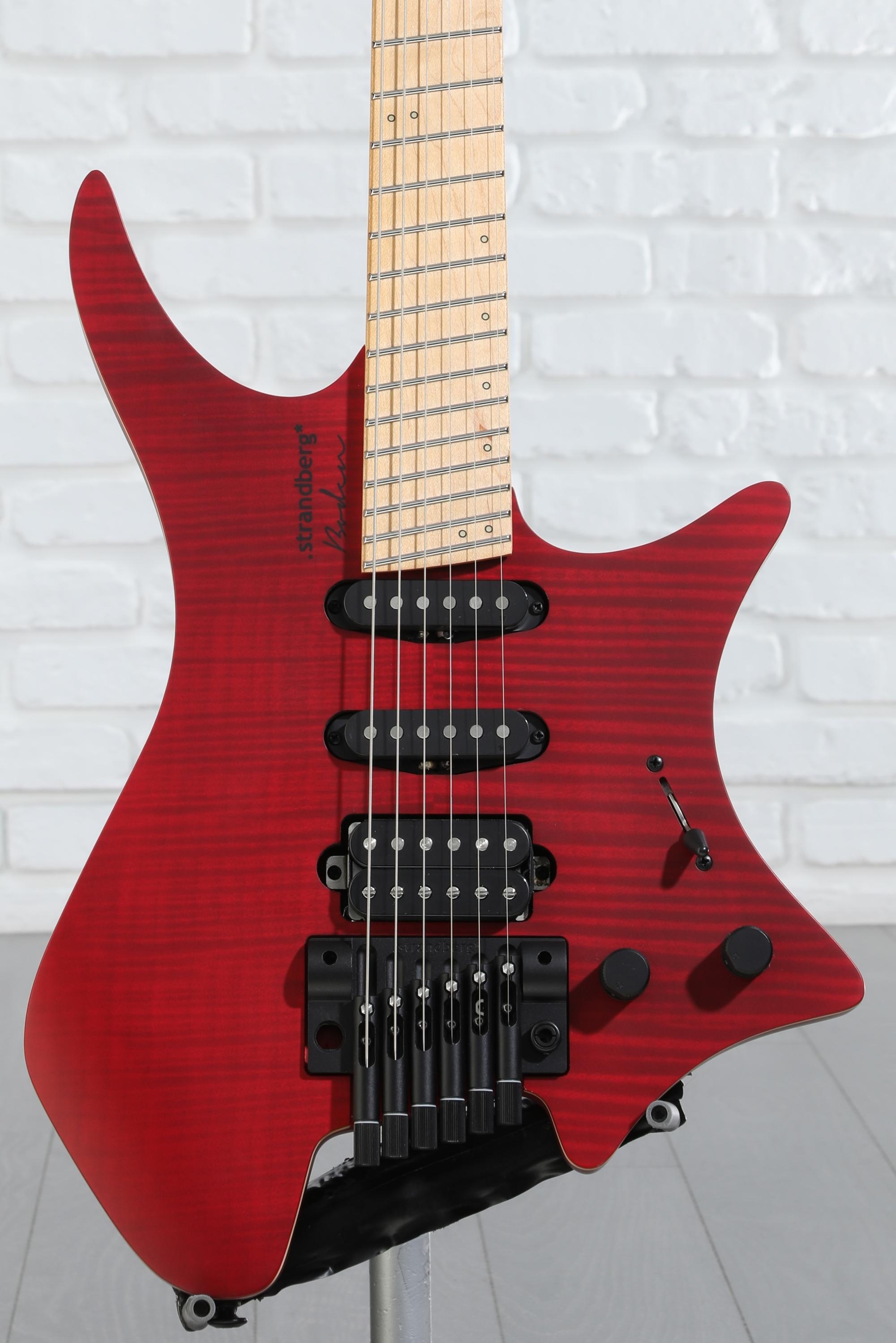 Boden J Artisan 6 Tremolo Koa Natural Green Resin