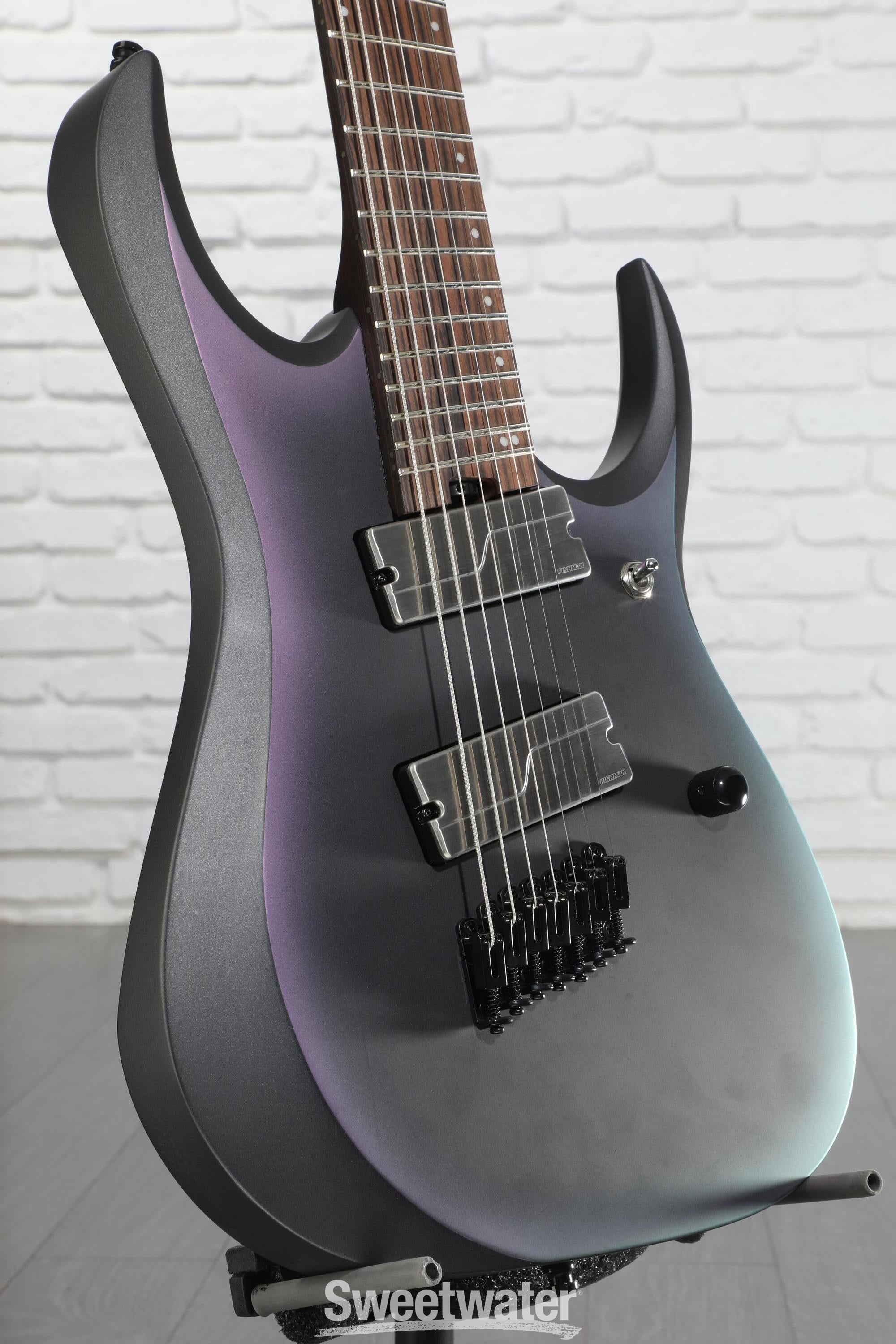 Ibanez Axion Label RGD71ALMS - Black Aurora Burst Matte