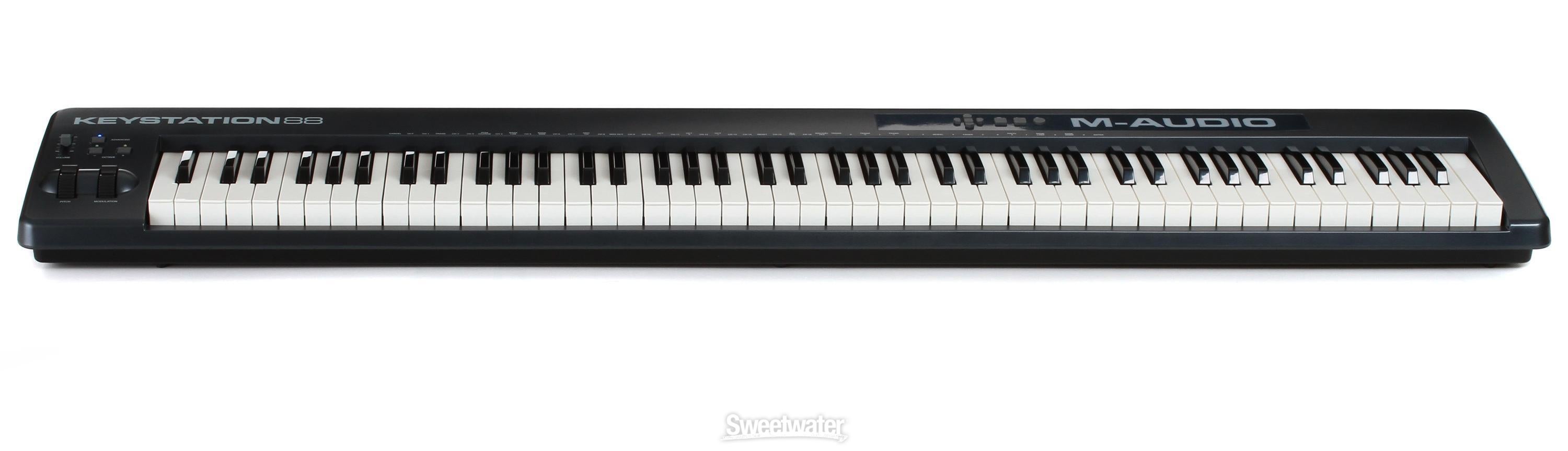 M-Audio Keystation 88 88-key Keyboard Controller Reviews | Sweetwater