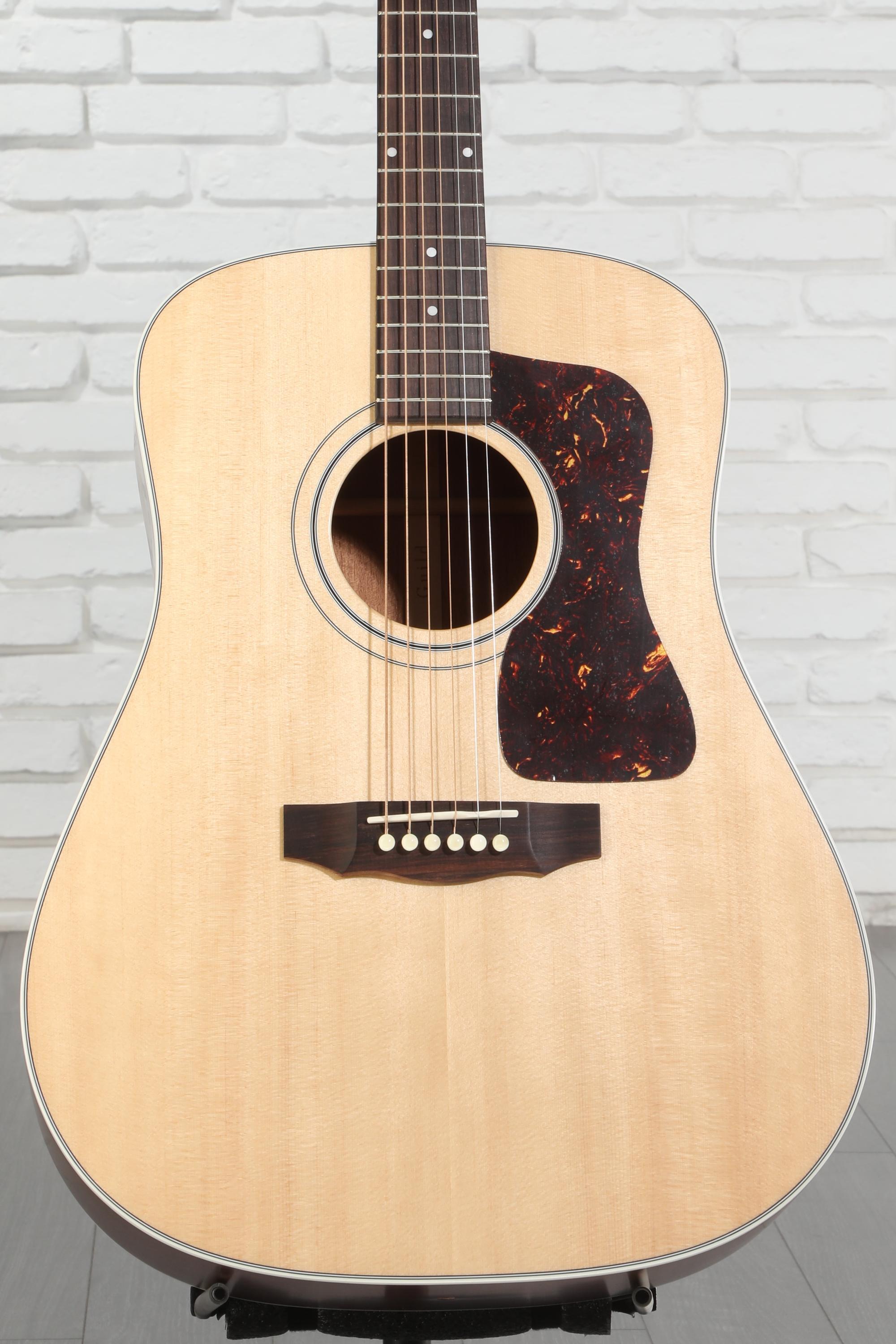 Guild D-40 Standard Dreadnought Acoustic Guitar - Natural | Sweetwater