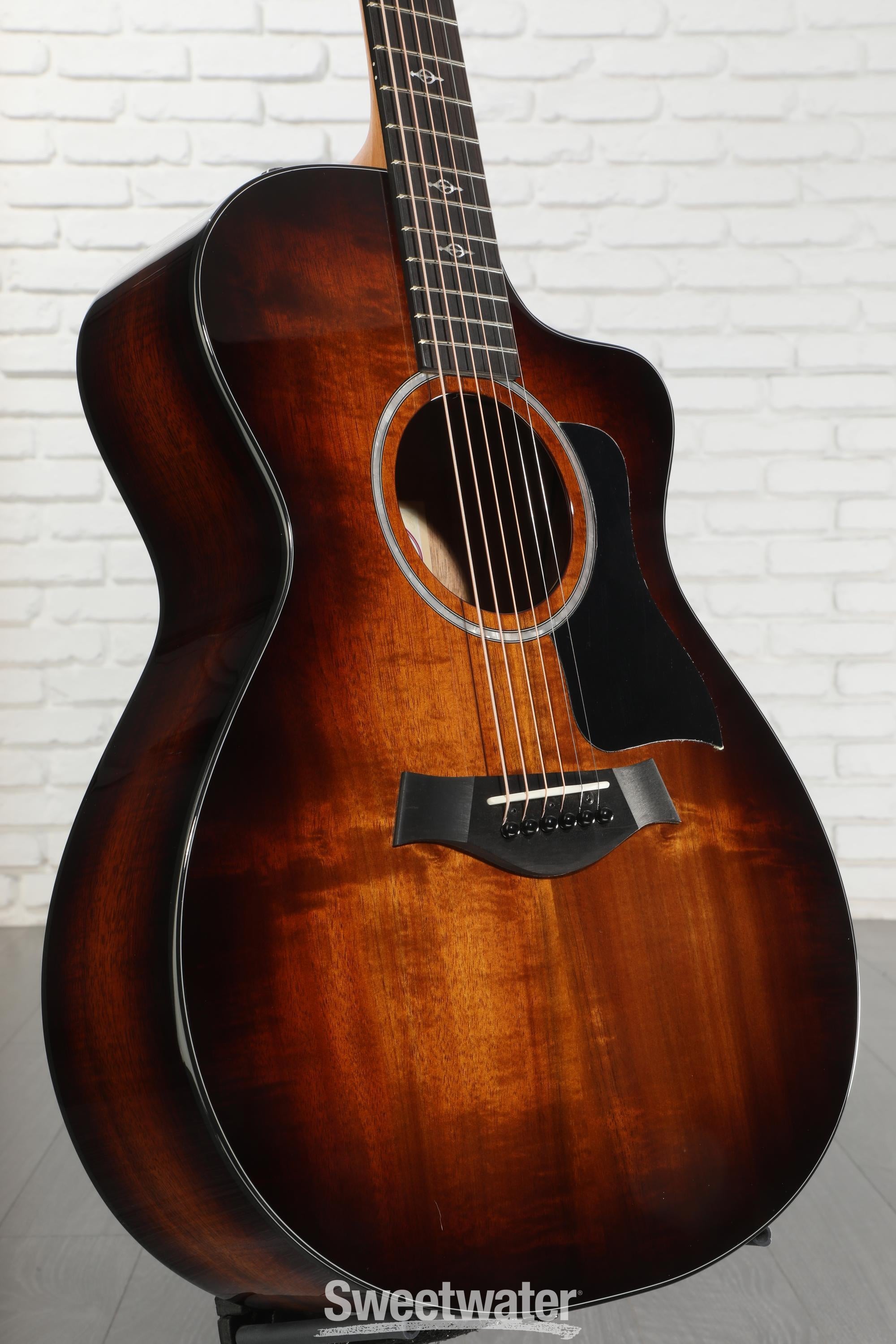 Photo of Taylor 222ce-K DLX Grand Concert Acoustic-electric Guitar - Tobacco
