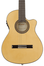 Photo of Alhambra 3 F CT Nylon-string Flamenco Acoustic-electric Guitar - Natural Gloss