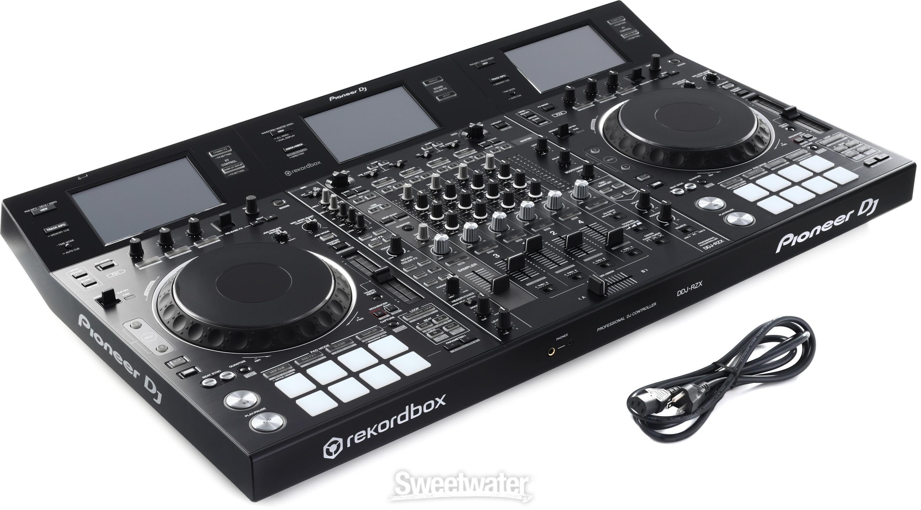 Pioneer DJ DDJ-RZX 4-channel rekordbox DJ/VJ Controller | Sweetwater