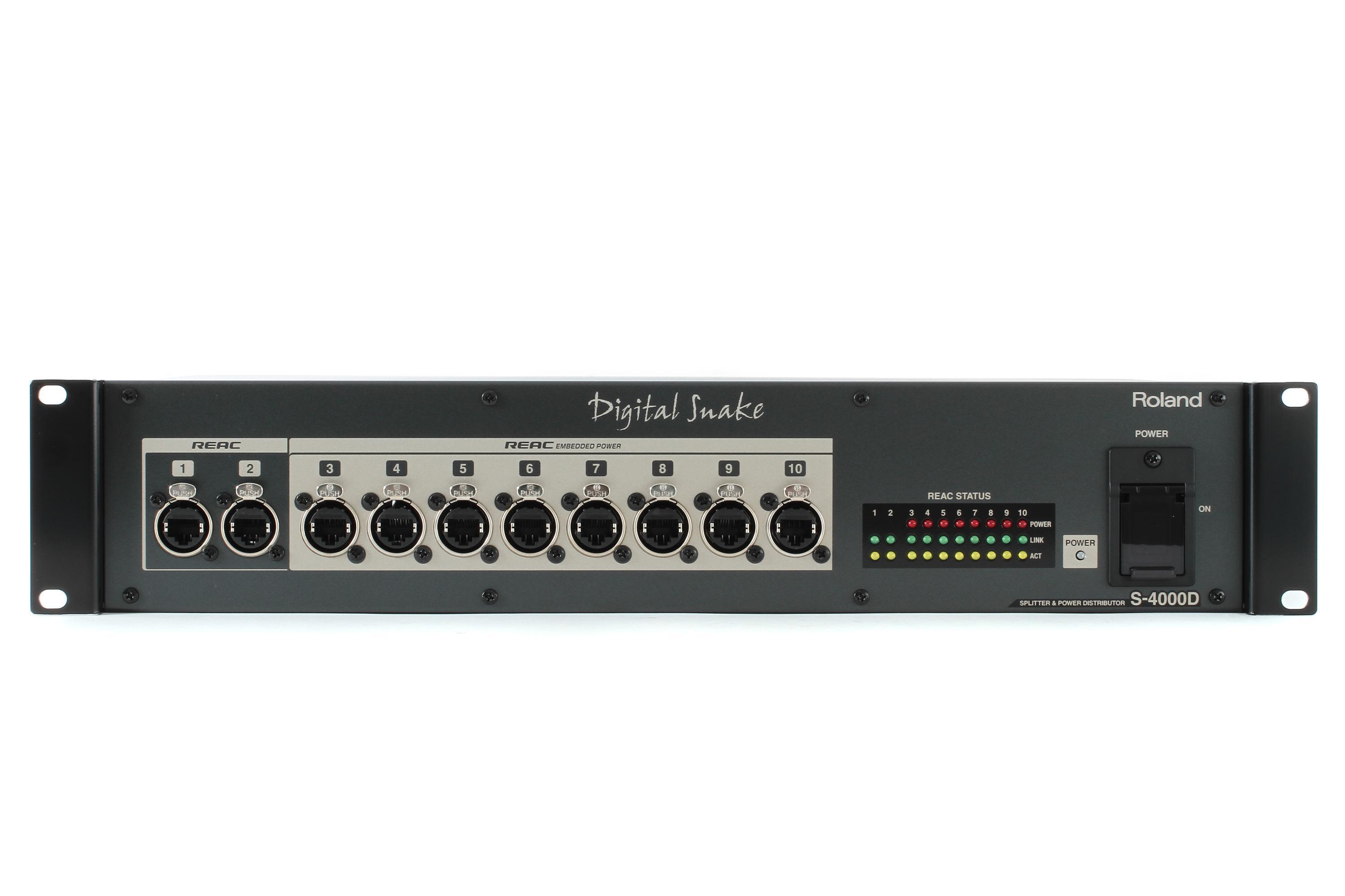Roland S-4000D Splitter and Power Distributor for M-48 | Sweetwater