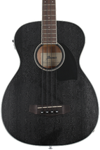 Ibanez pcbe14mh-wk アコースティックベース ブラック Ibanez PCBE14MH WK (Weathered Black Open Pore) エレアコ