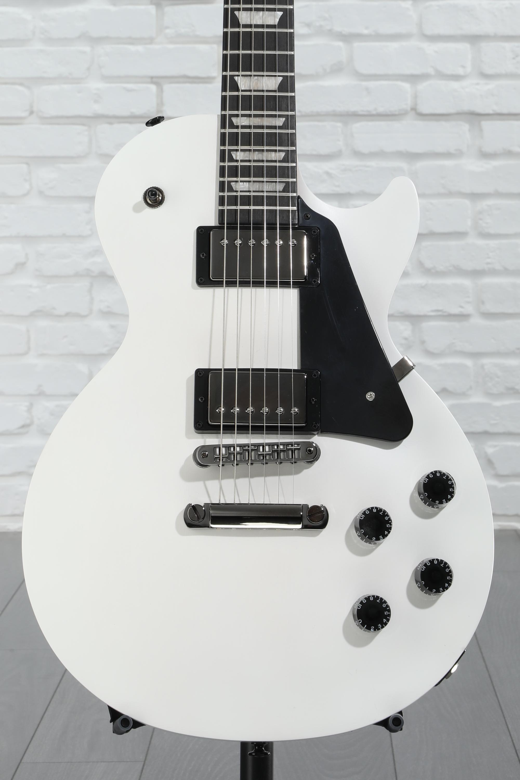 gibson Les Paul studio faded ホワイト Gibson Les Paul Studio Faded White Electric Guitar From