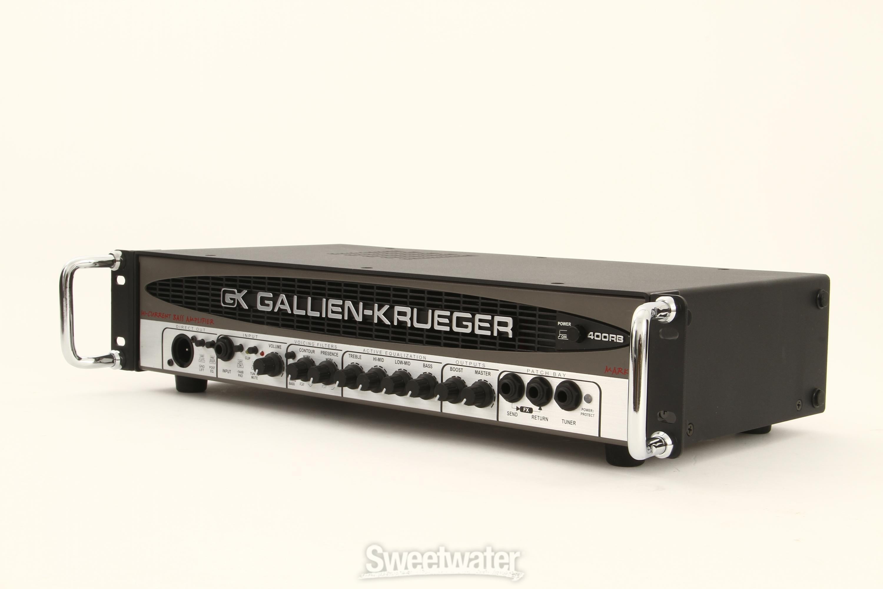 Gallien-Krueger 400RB-IV 280-Watt Compact Bass Head