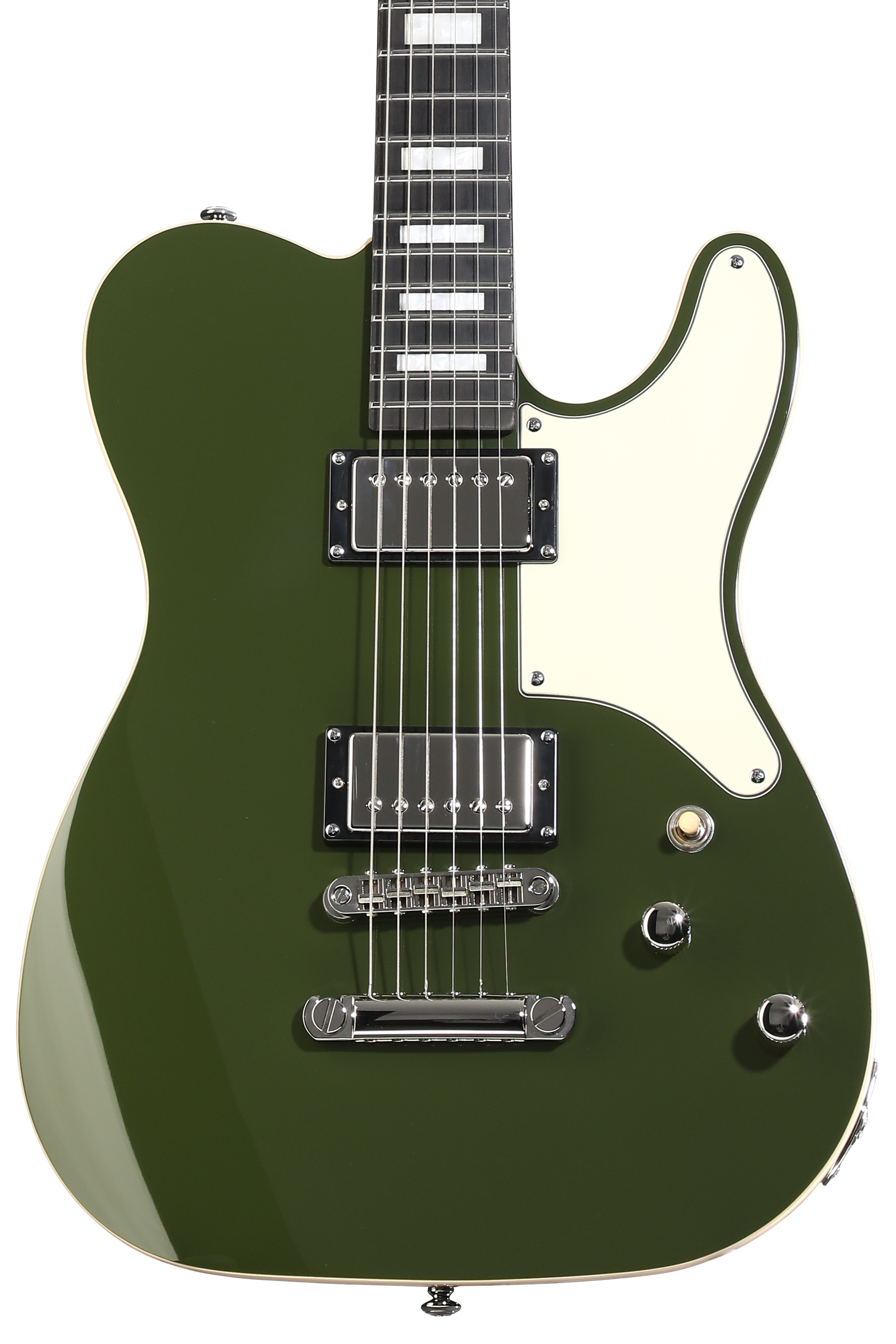 Schecter Jack Fowler PT Signature Electric Guitar - Drab Green