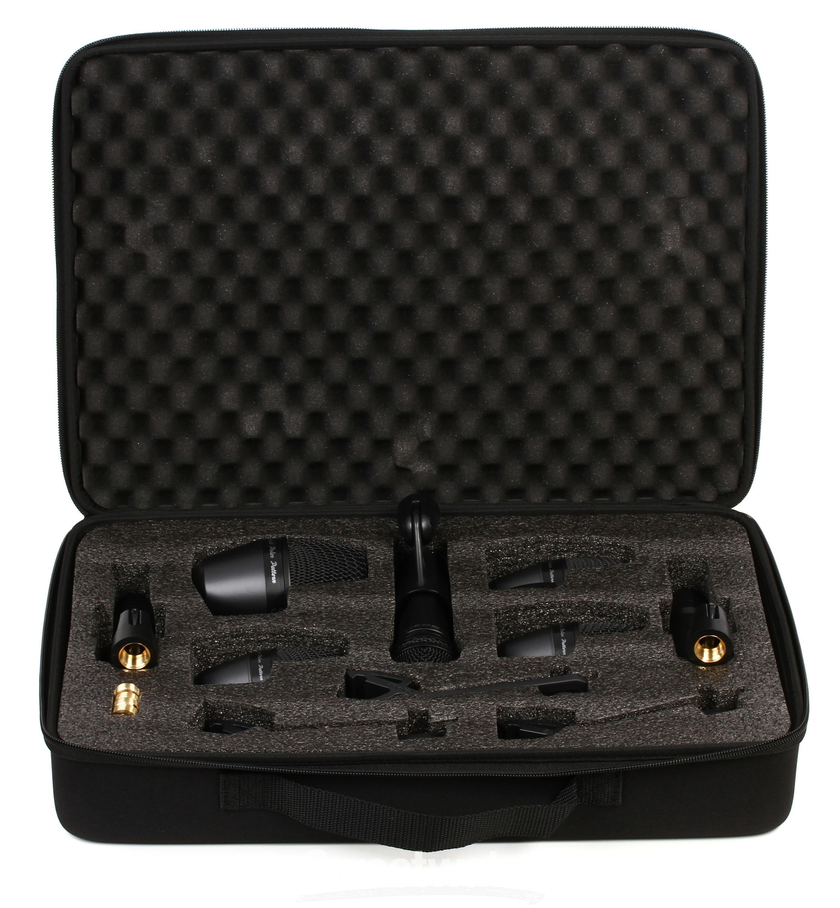 Shure PGADRUMKIT7 7-piece Drum Microphone Kit | Sweetwater