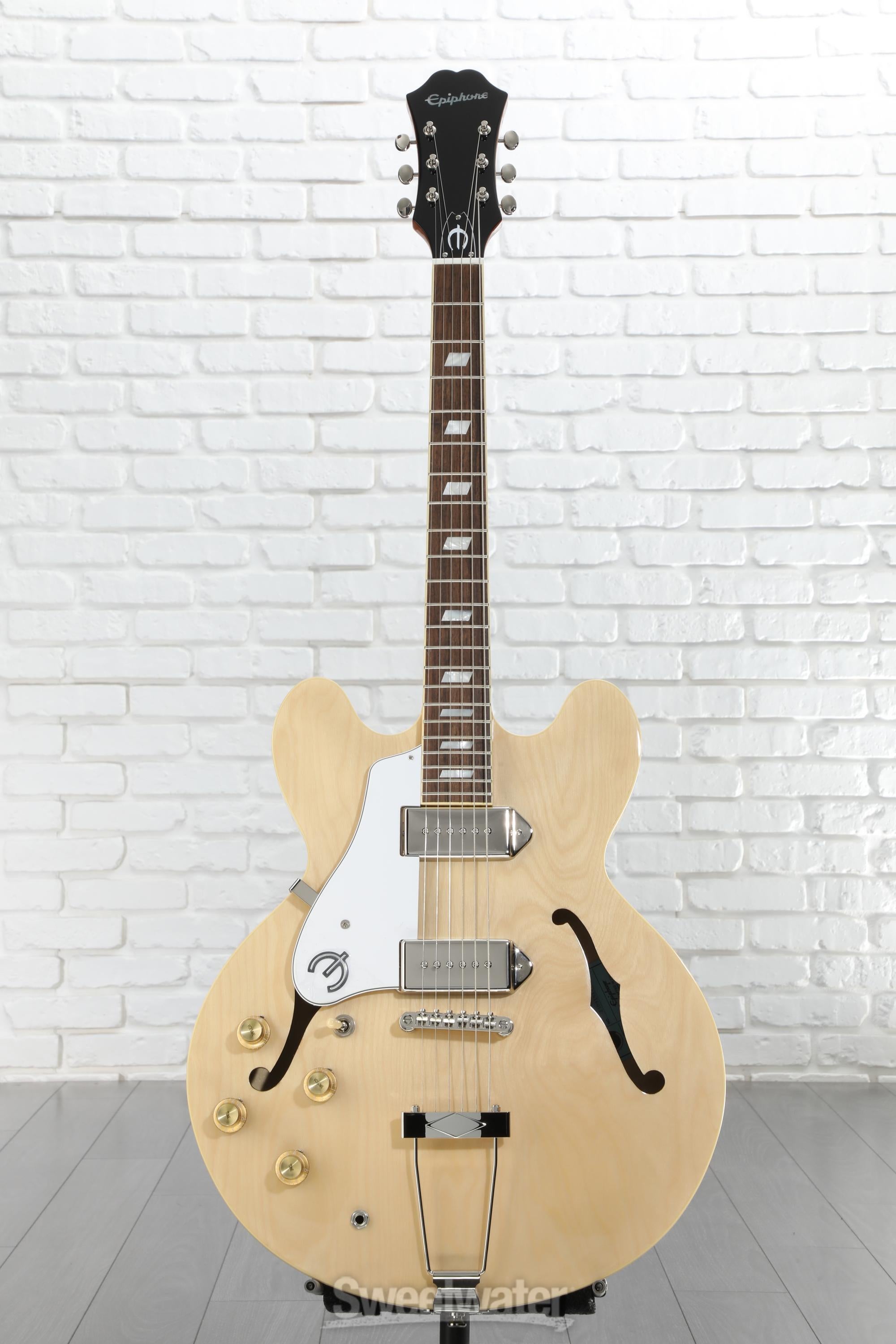 Epiphone Casino Hollowbody Electric Guitar - Natural | Sweetwater