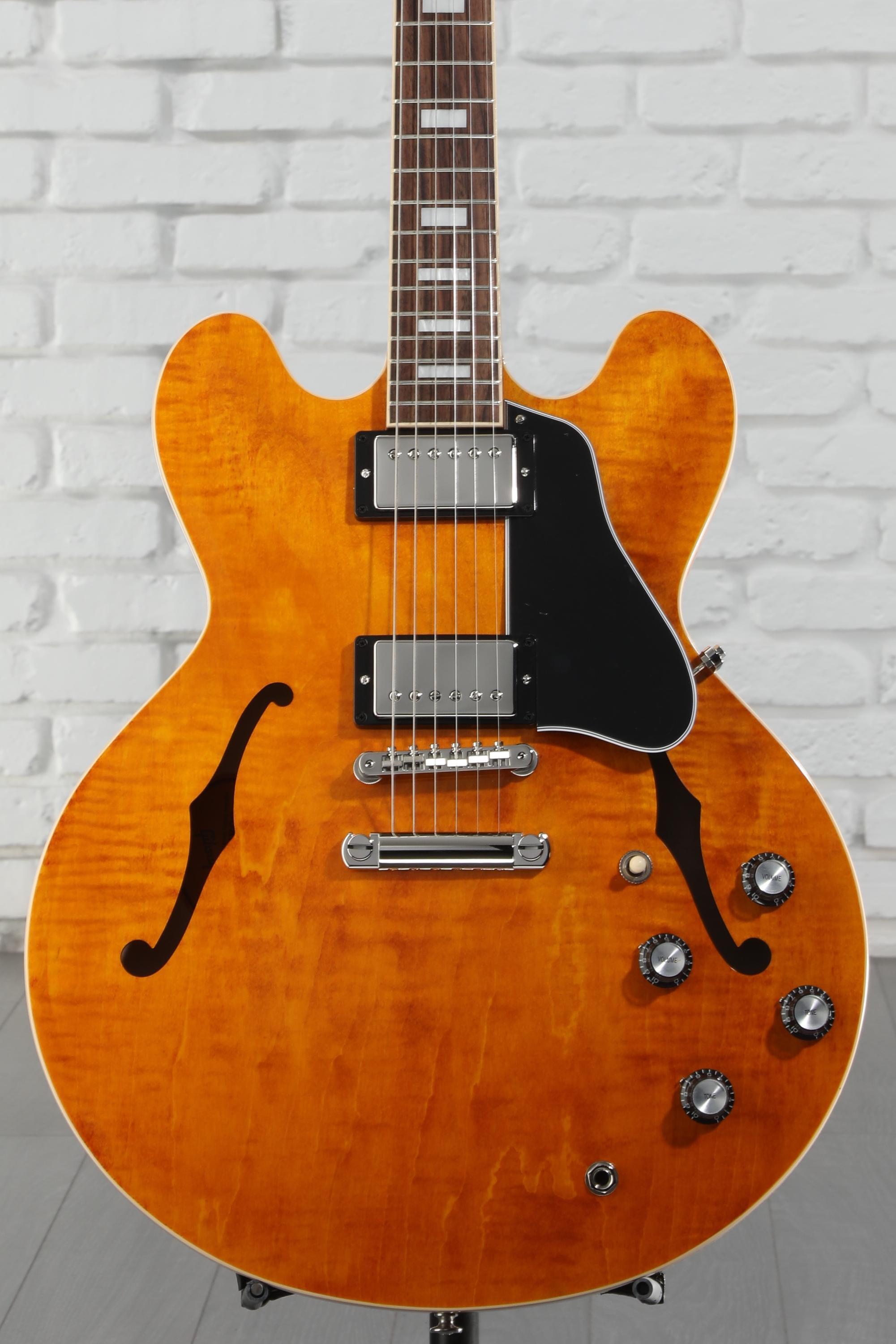 Gibson USA ES-335 99年製 Sunburst Figured Free Shipping! Gibson ES-335 Vintage Sunburst Mini Guitar