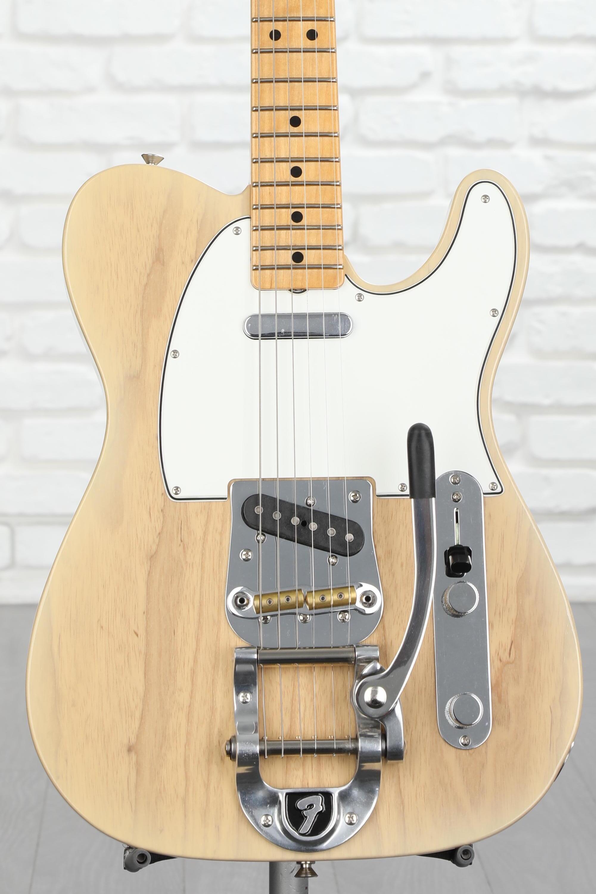 Fender Custom Shop 1967 Telecaster Bigsby Deluxe Closet Classic Electric  Guitar - Natural Blonde