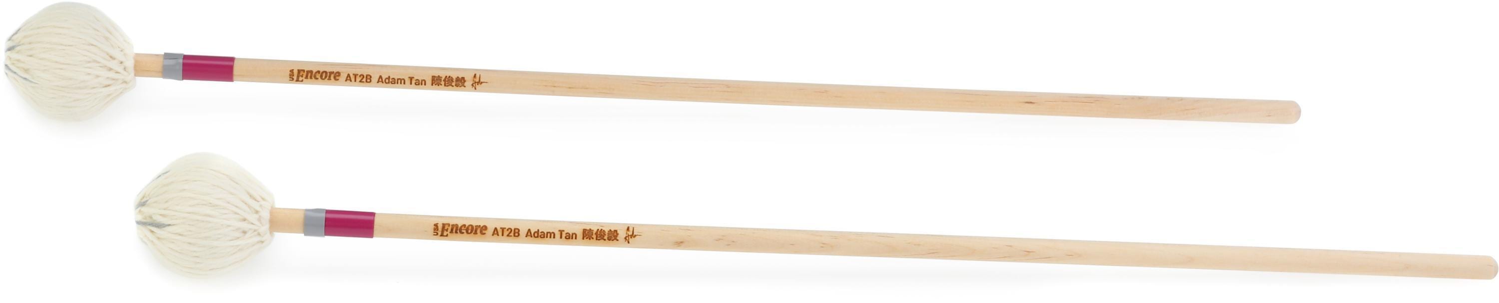 Encore Mallets AT2B Adam Tan Signature Marimba Mallets Medium Hard