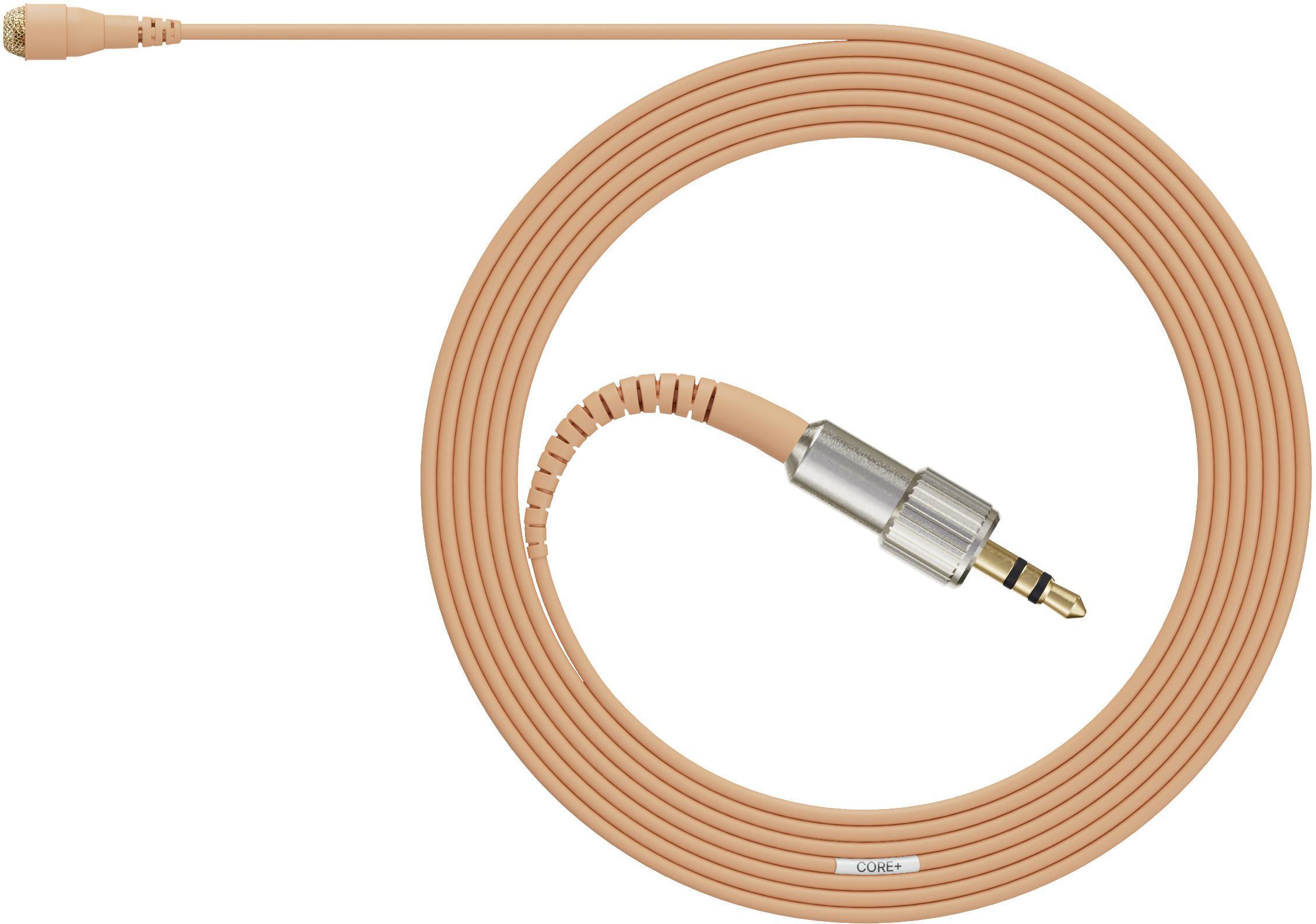 Photo of DPA 4061 CORE+ Omnidirectional Lavalier Microphone for Sennheiser Wireless - Beige, Loud SPL